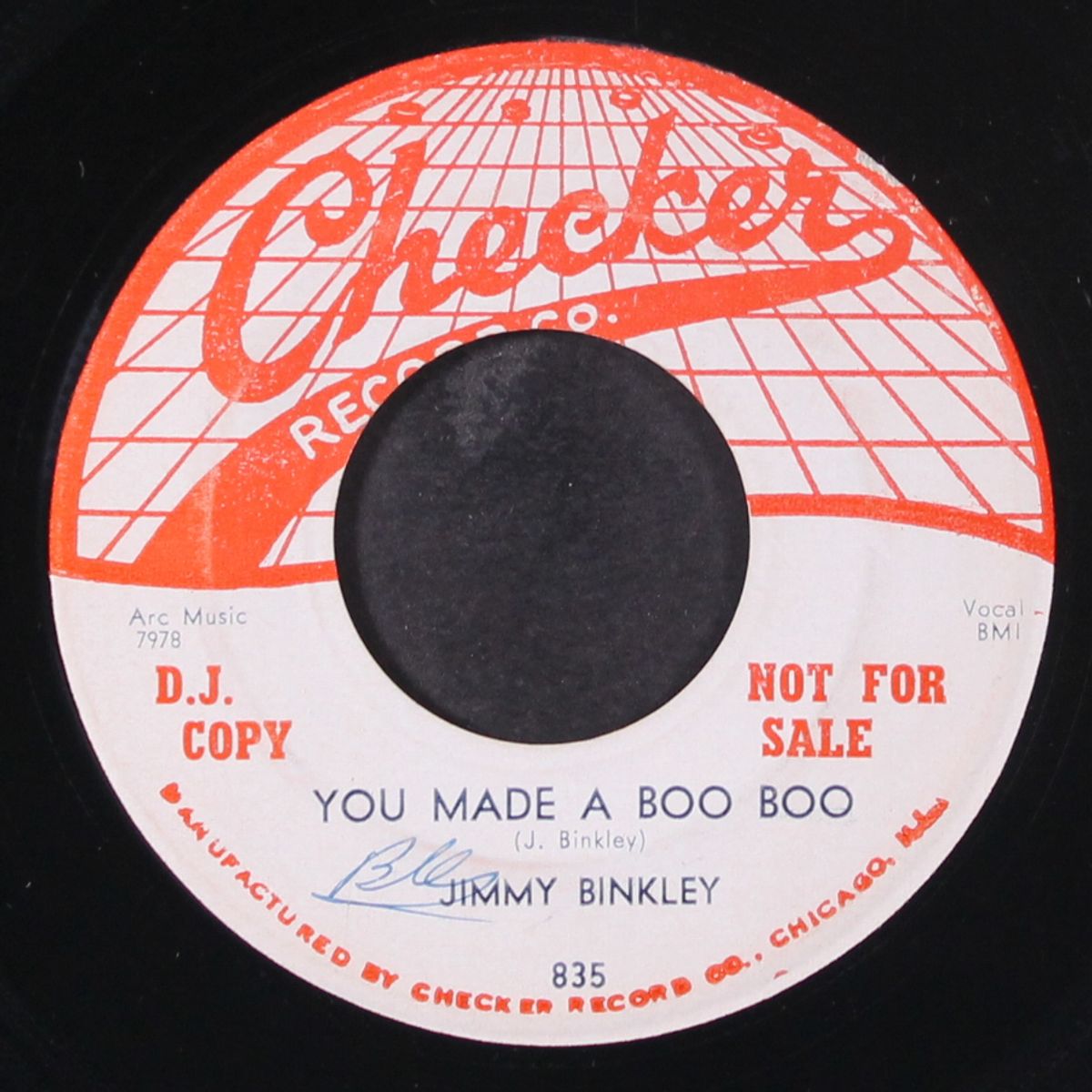 you made a boo boo / messin' around by JIMMY BINKLEY