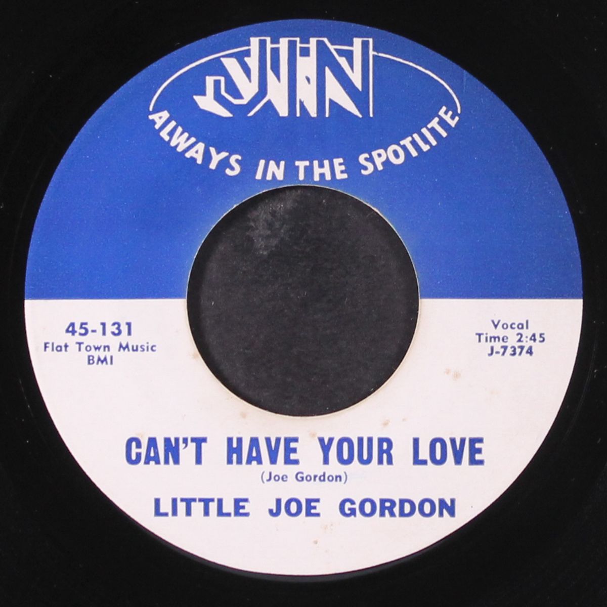 can't have your love / wasting by LITTLE JOE GORDON