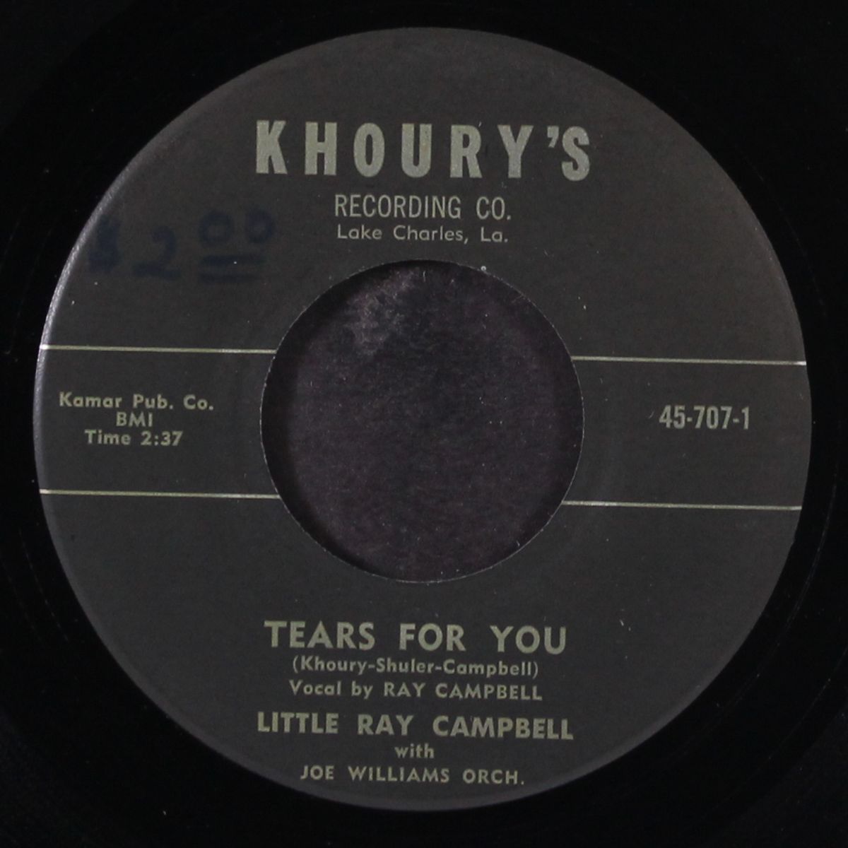 aunt mary / tears for you by LITTLE RAY CAMPBELL