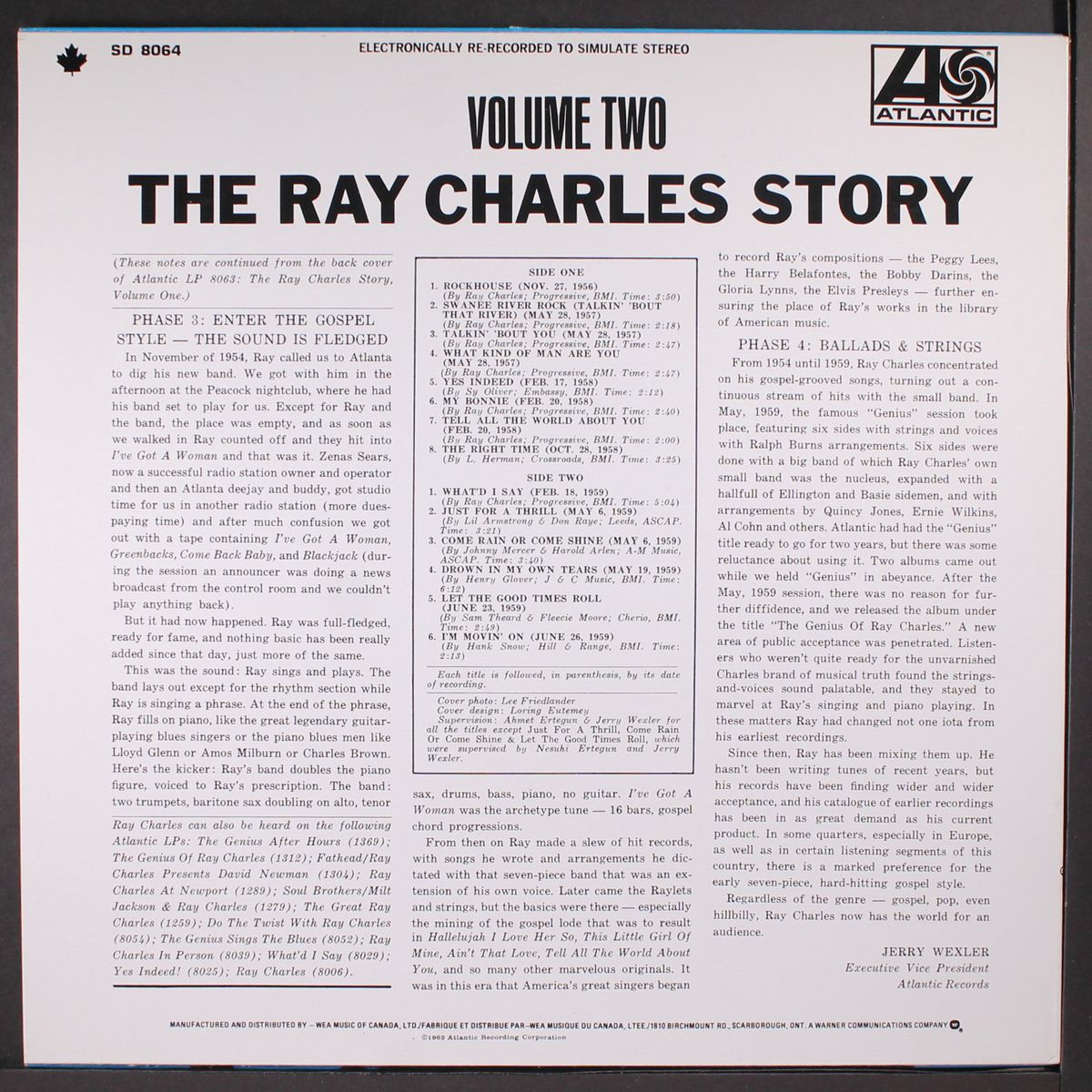 story, vol. 2 by RAY CHARLES
