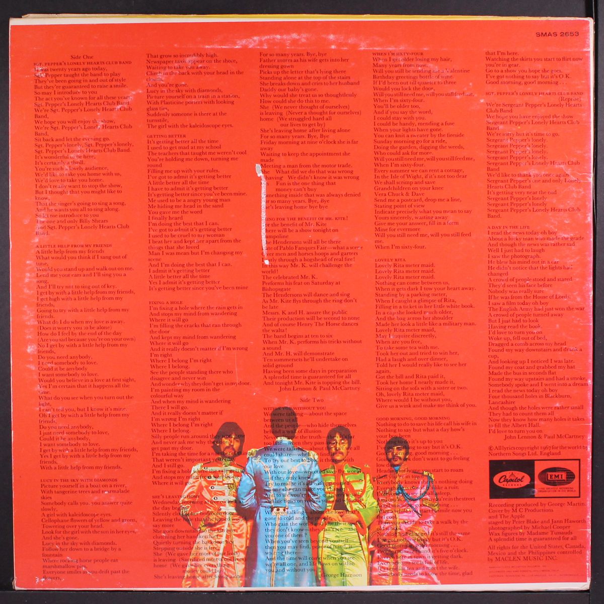 sgt. pepper's lonely hearts club band by BEATLES