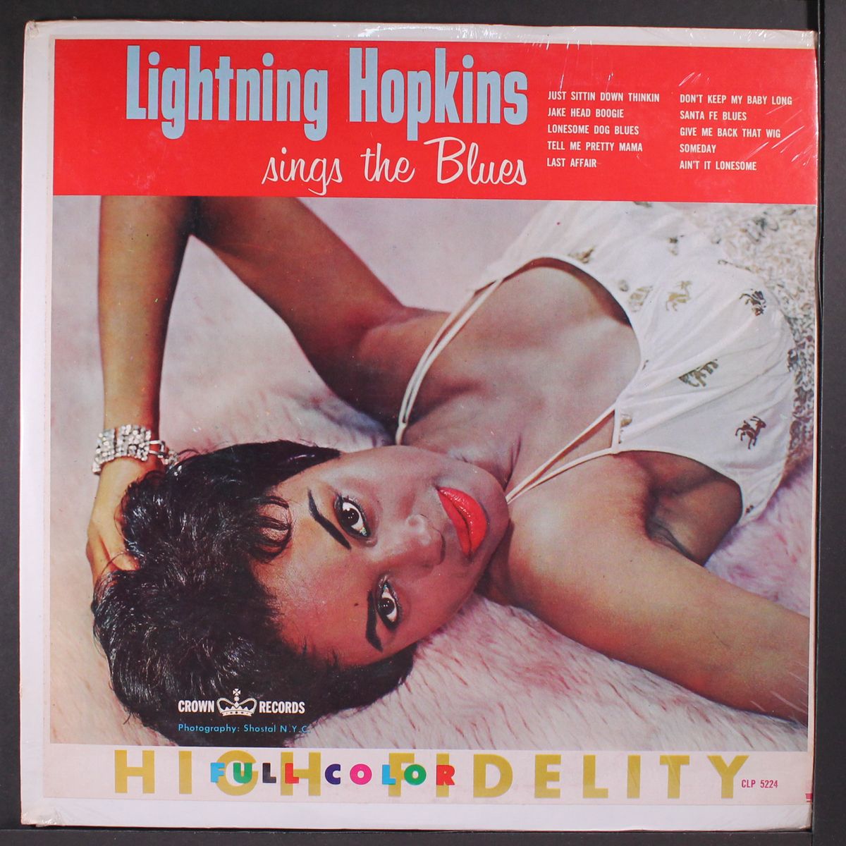 sings the blues by LIGHTNIN' HOPKINS