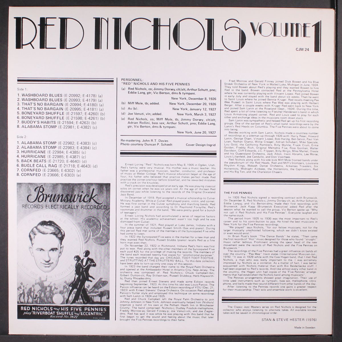 vol. 1 by RED NICHOLS