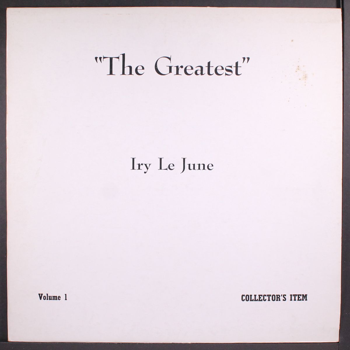 the greatest, vol. 1 by IRY LE JUNE