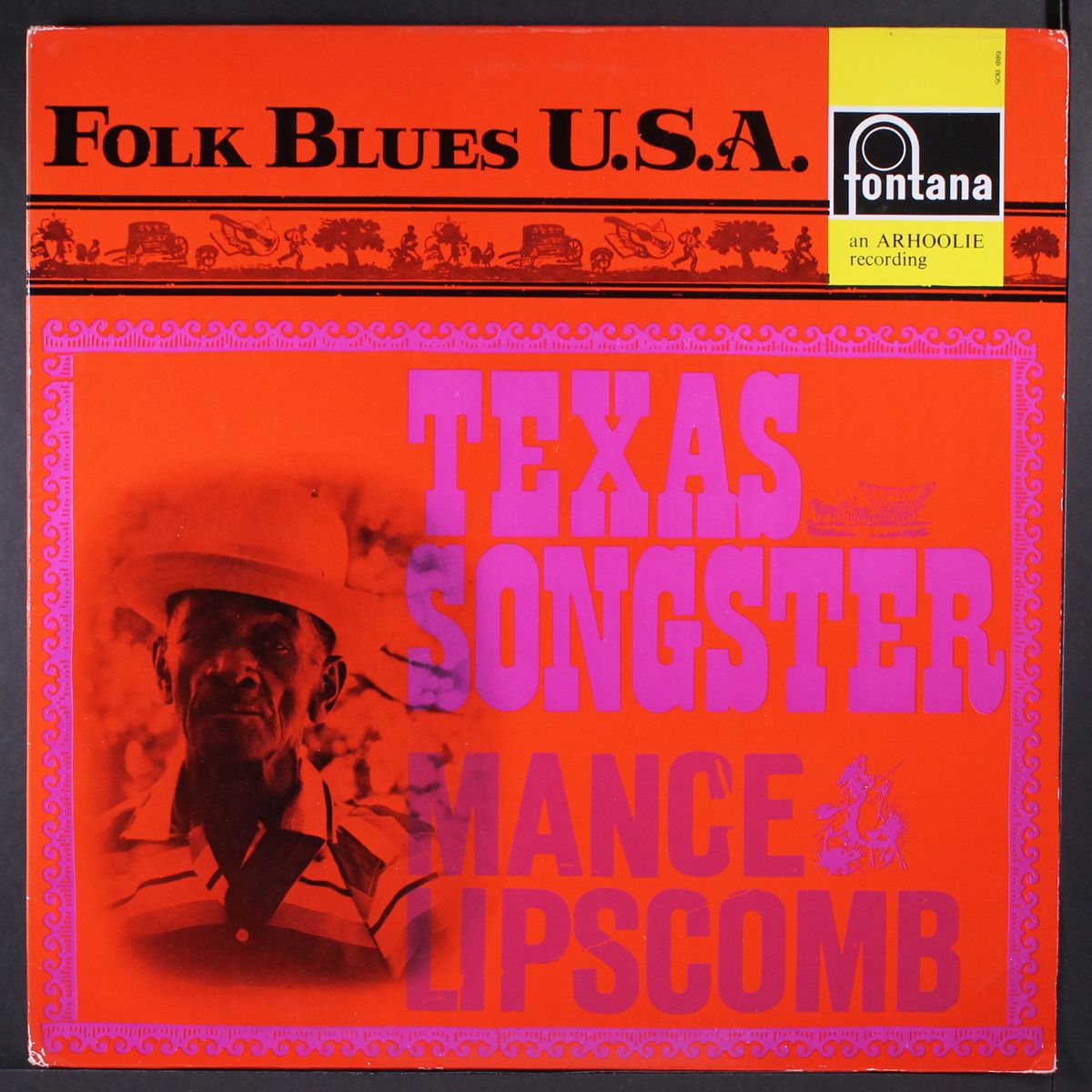 texas songster by MANCE LIPSCOMB