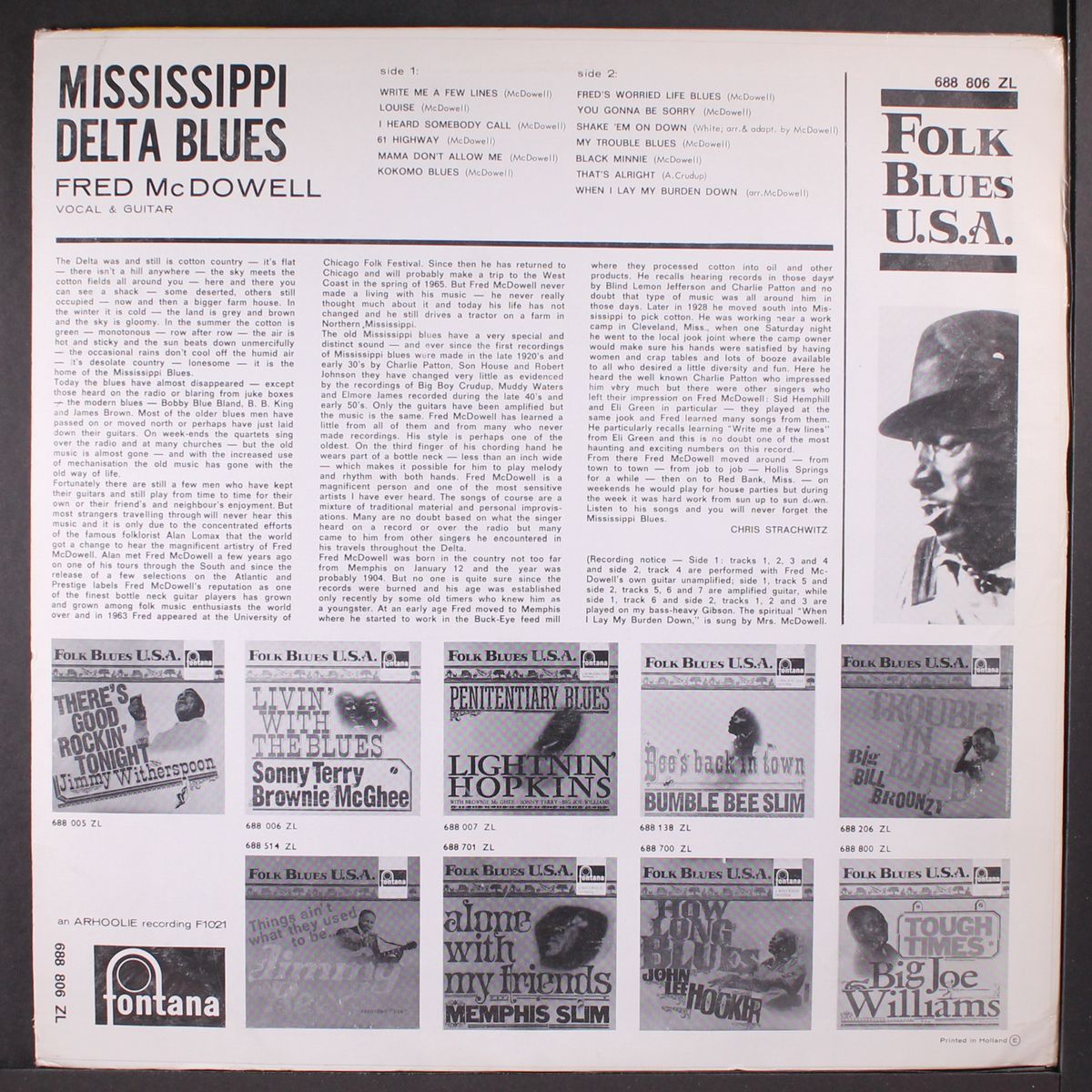mississippi delta blues by FRED MCDOWELL