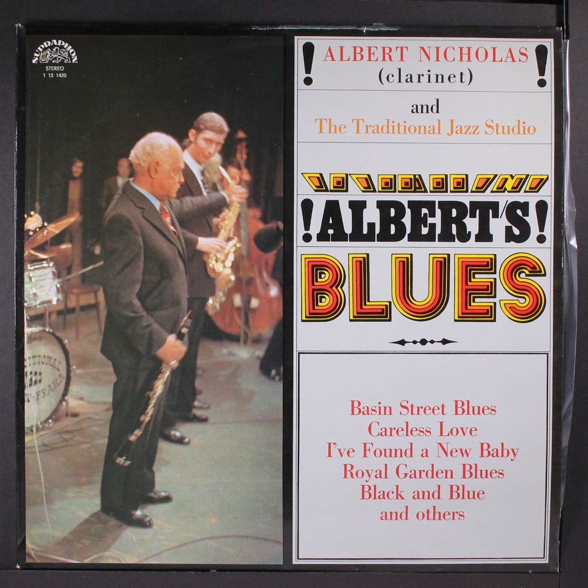 albert's blues by ALBERT NICHOLAS