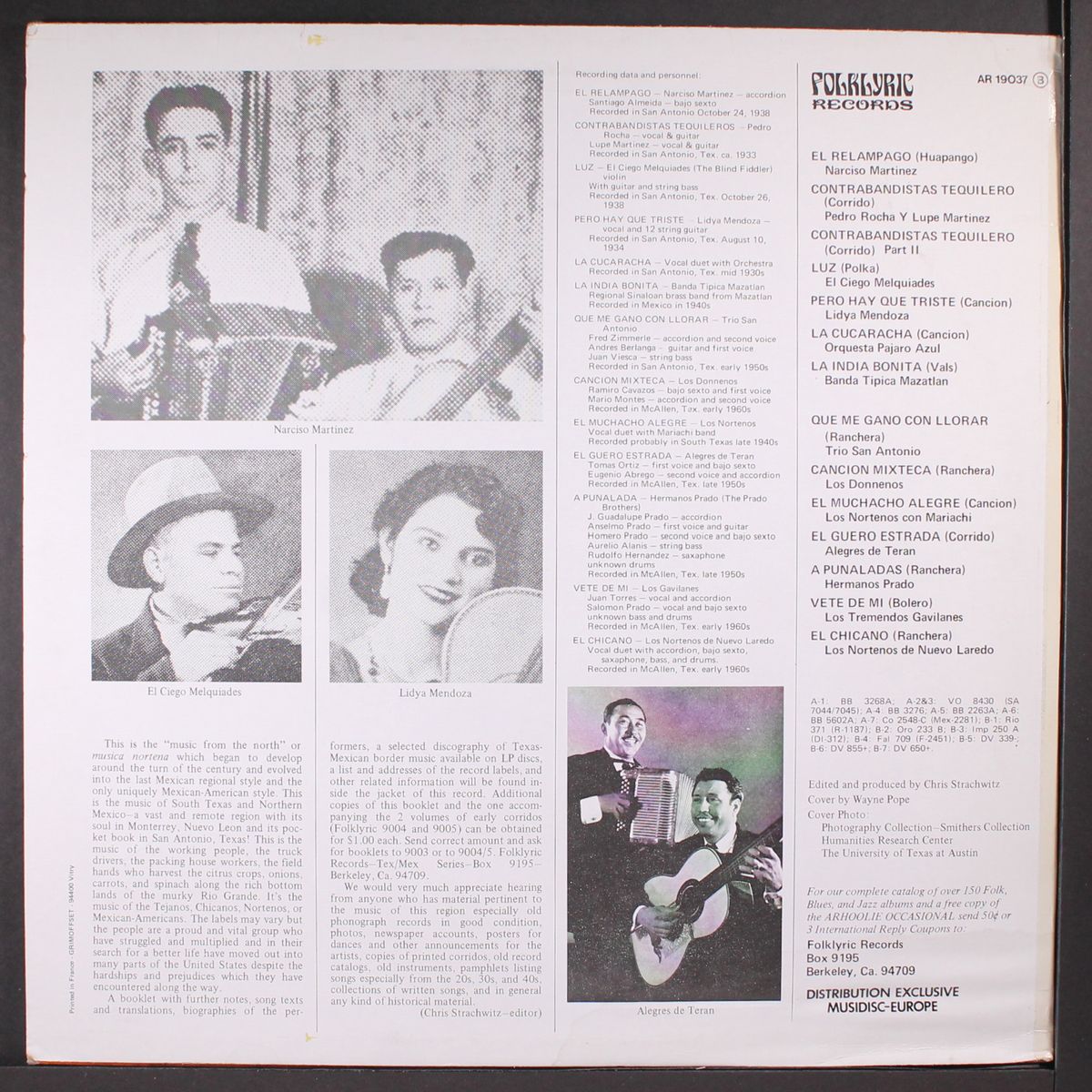 texas-mexican border music - vol. 1 by VARIOUS