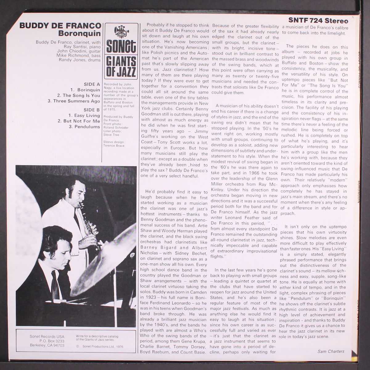 boriniquin by BUDDY DEFRANCO