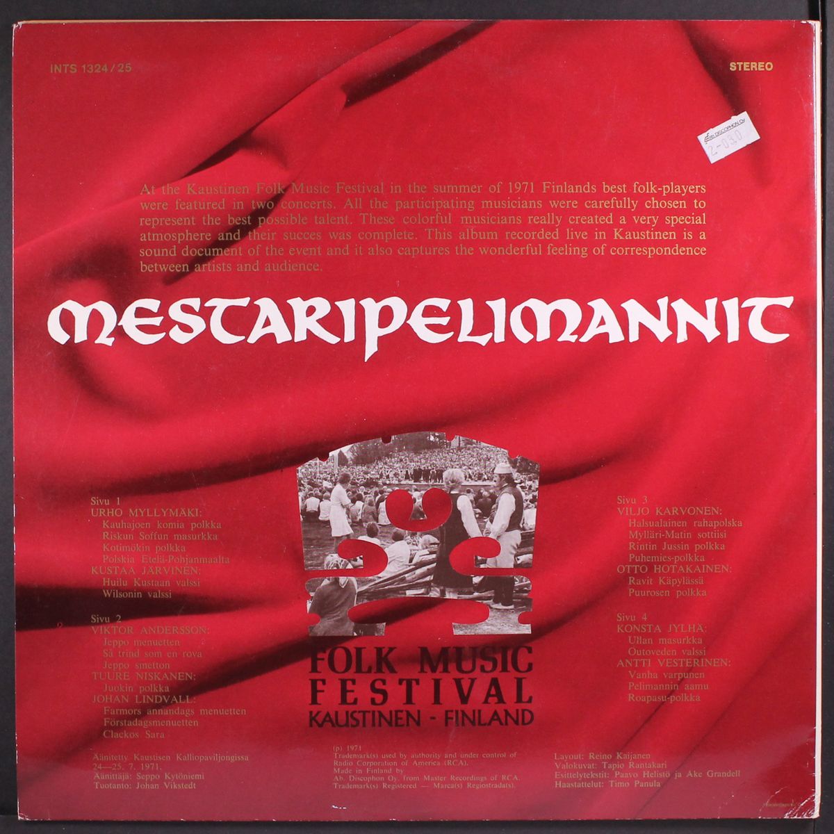 mestaripelimannit by VARIOUS