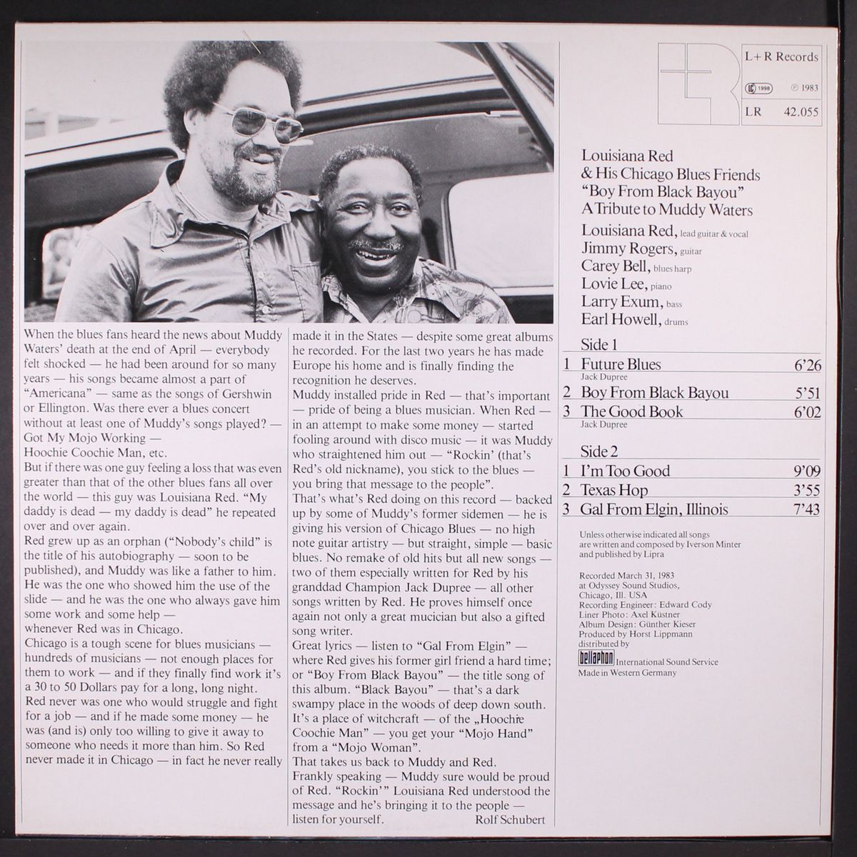 boy from black bayou - tribute to muddy waters by LOUISIANA RED