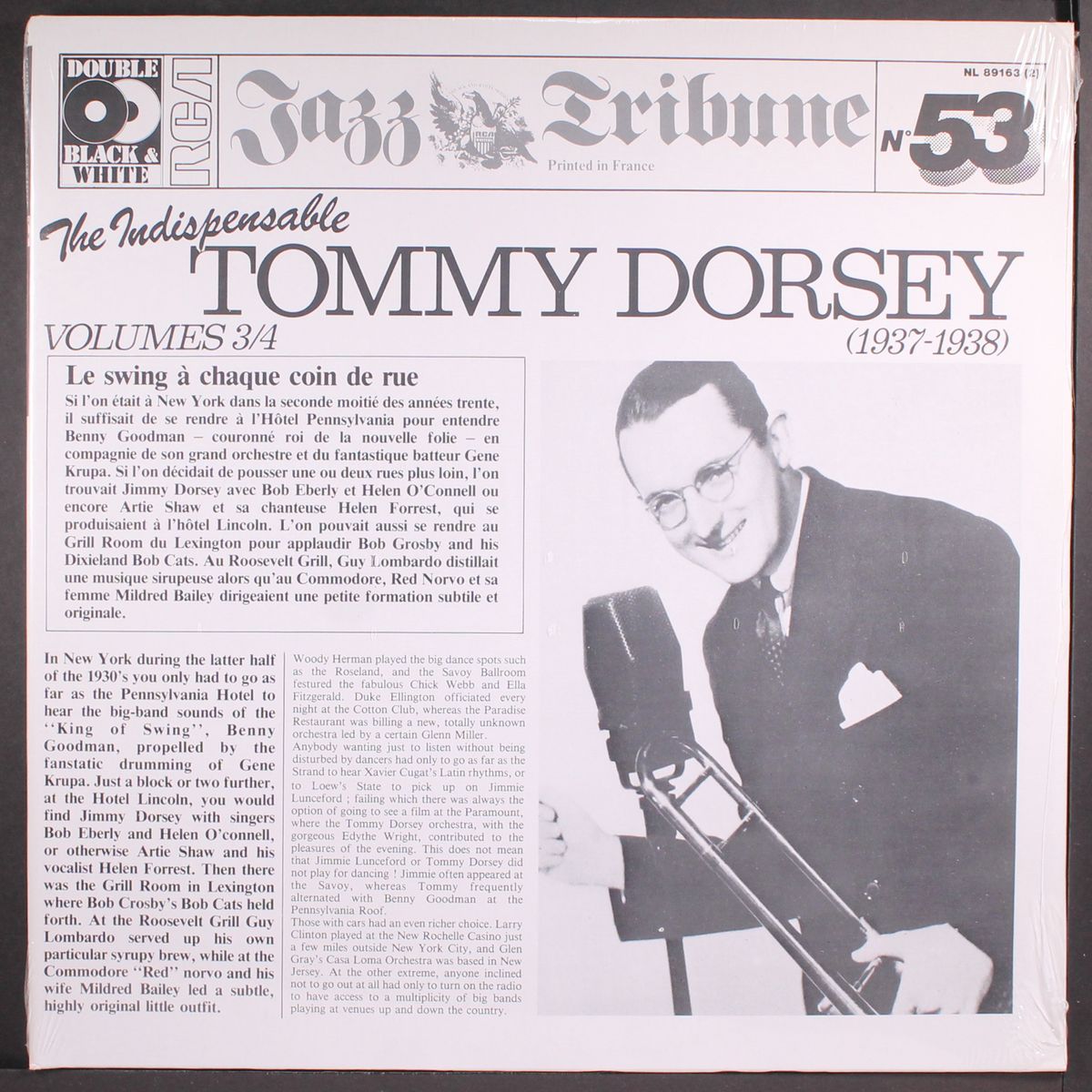 the indispensable tommy dorsey volumes 3/4 (1937-1938) by TOMMY DORSEY