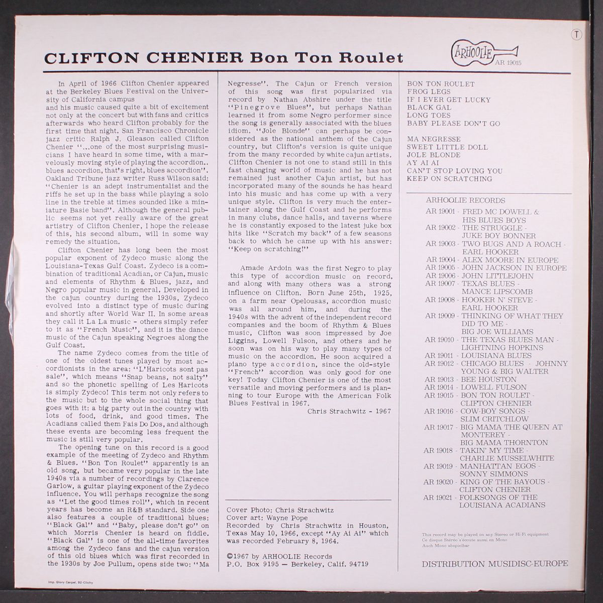 bon ton roulet by CLIFTON CHENIER