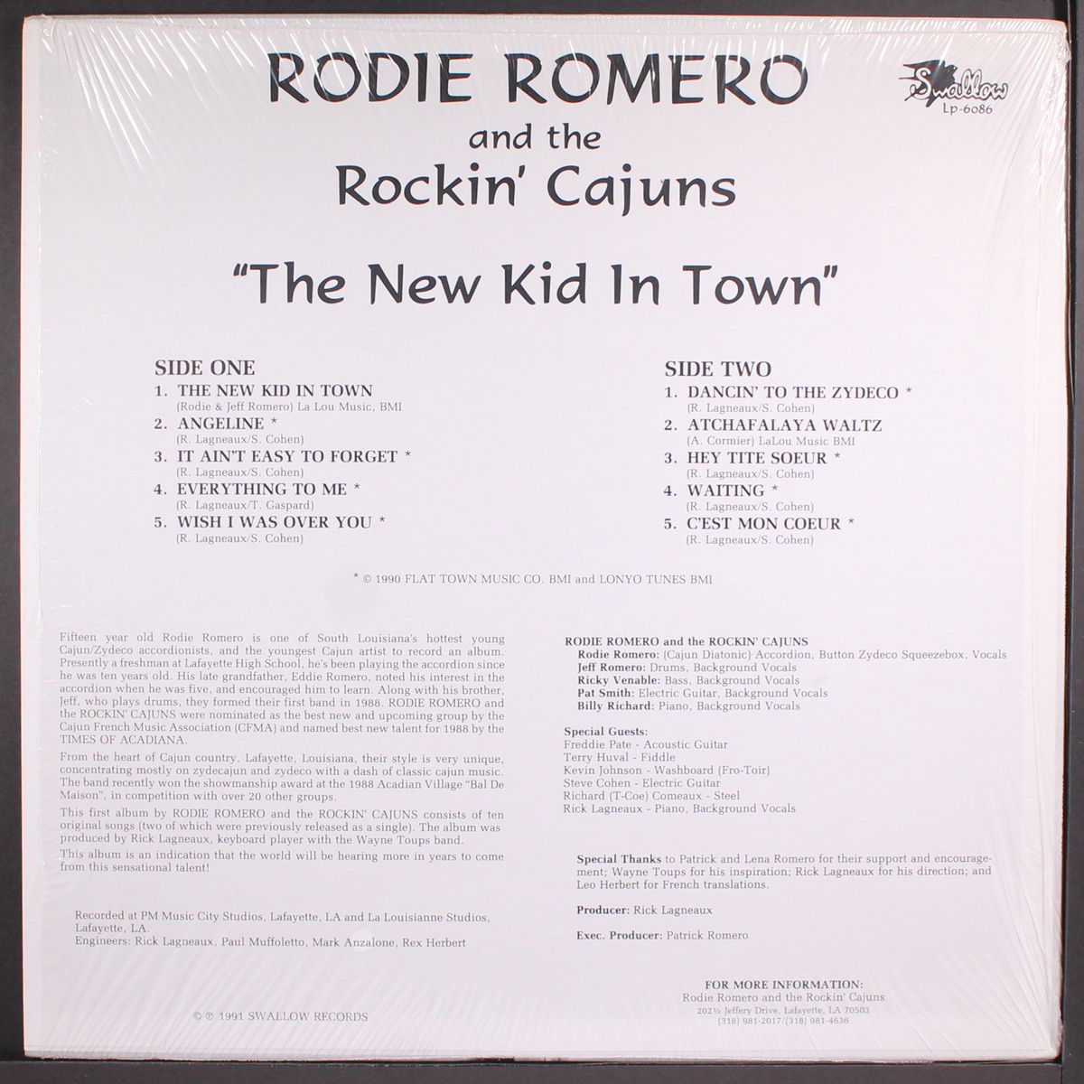 the new kid in town by RODIE ROMERO & ROCKIN' CAJUNS