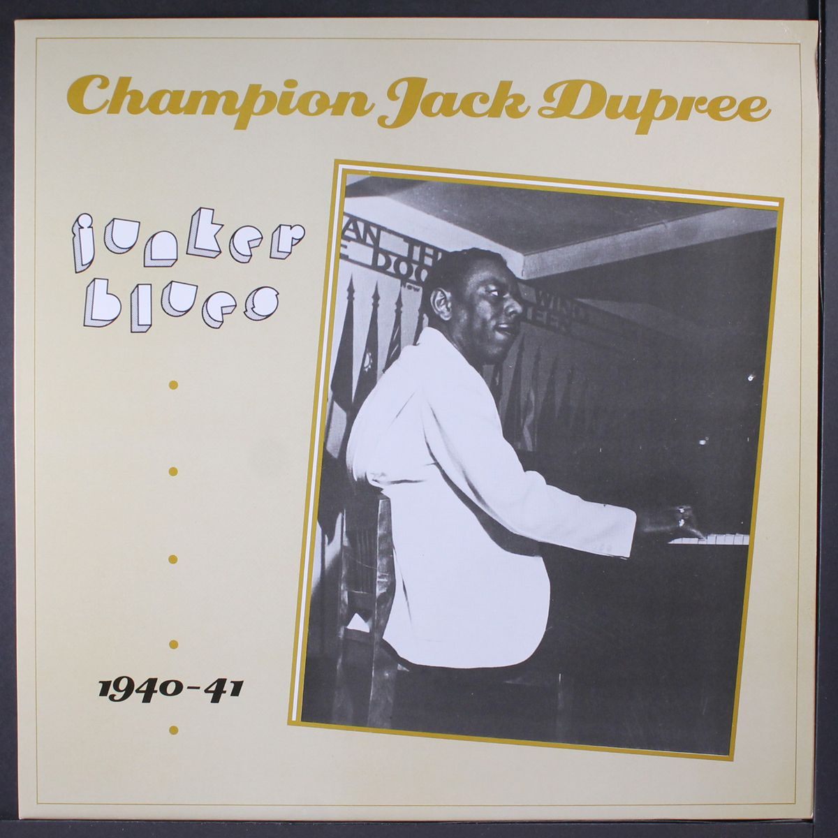 junker blues by CHAMPION JACK DUPREE