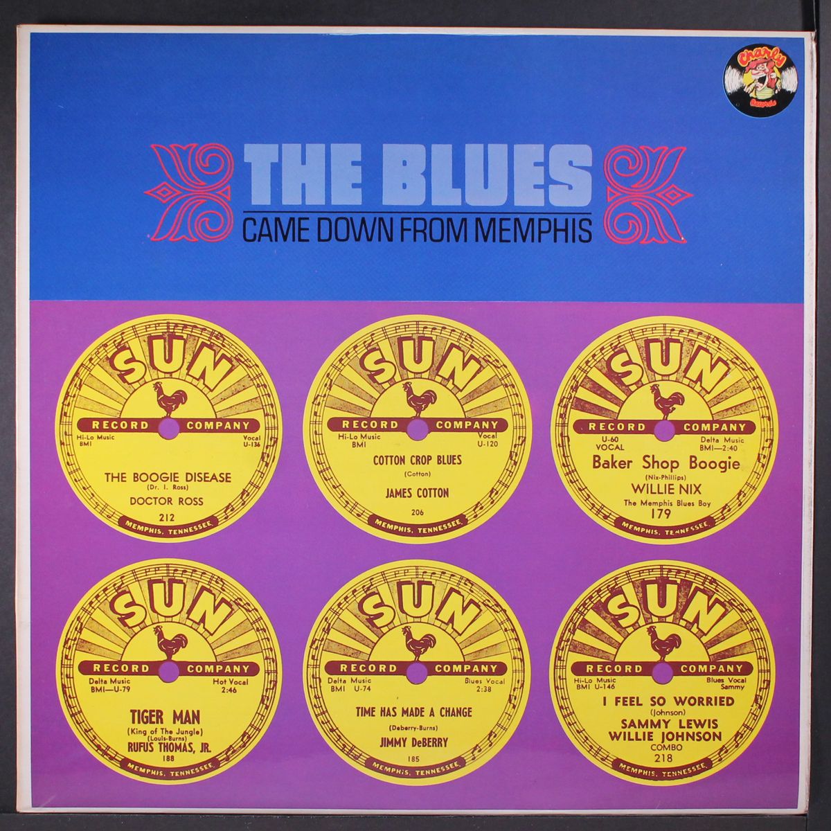 the blues came down from memphis by VARIOUS