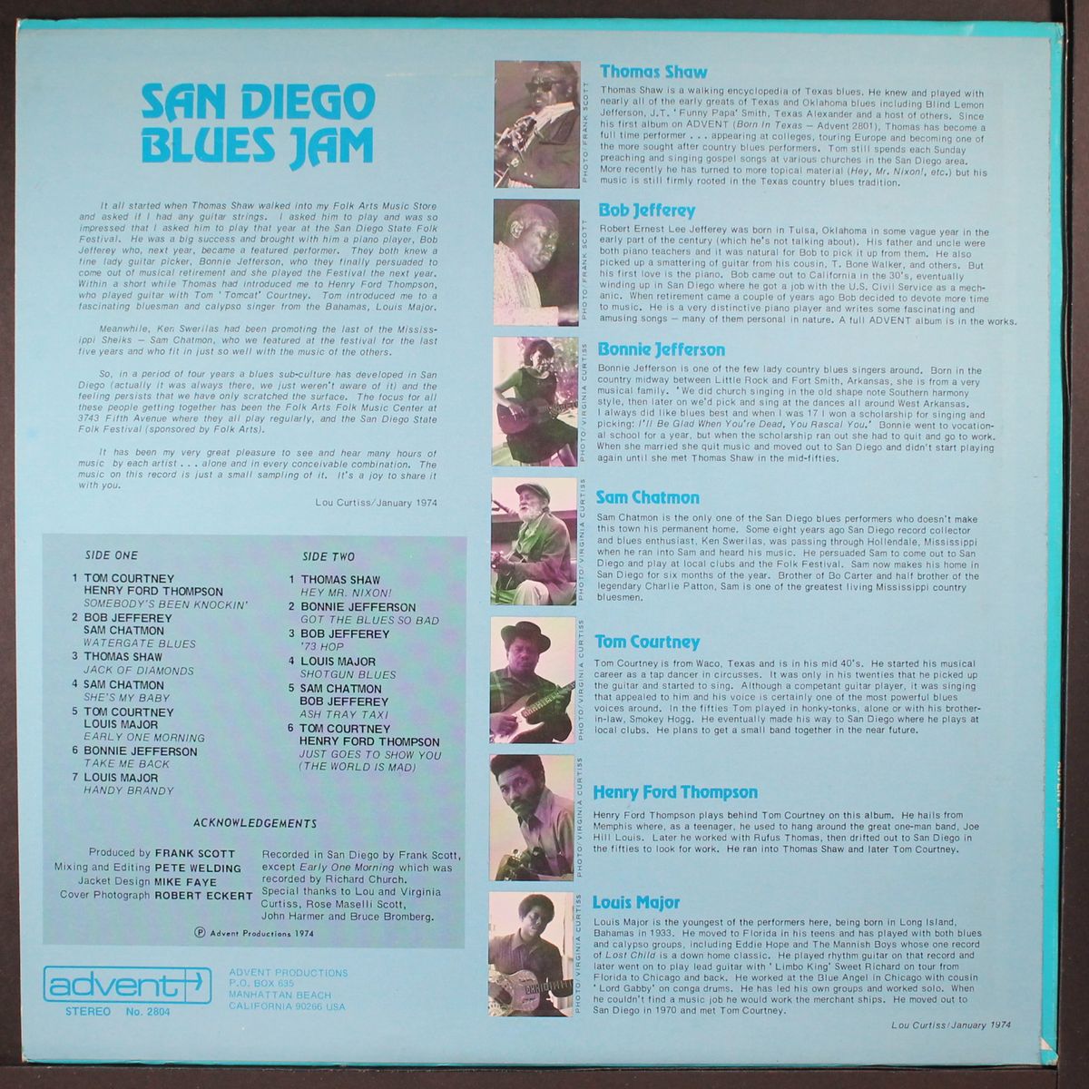 san diego blues jam by VARIOUS