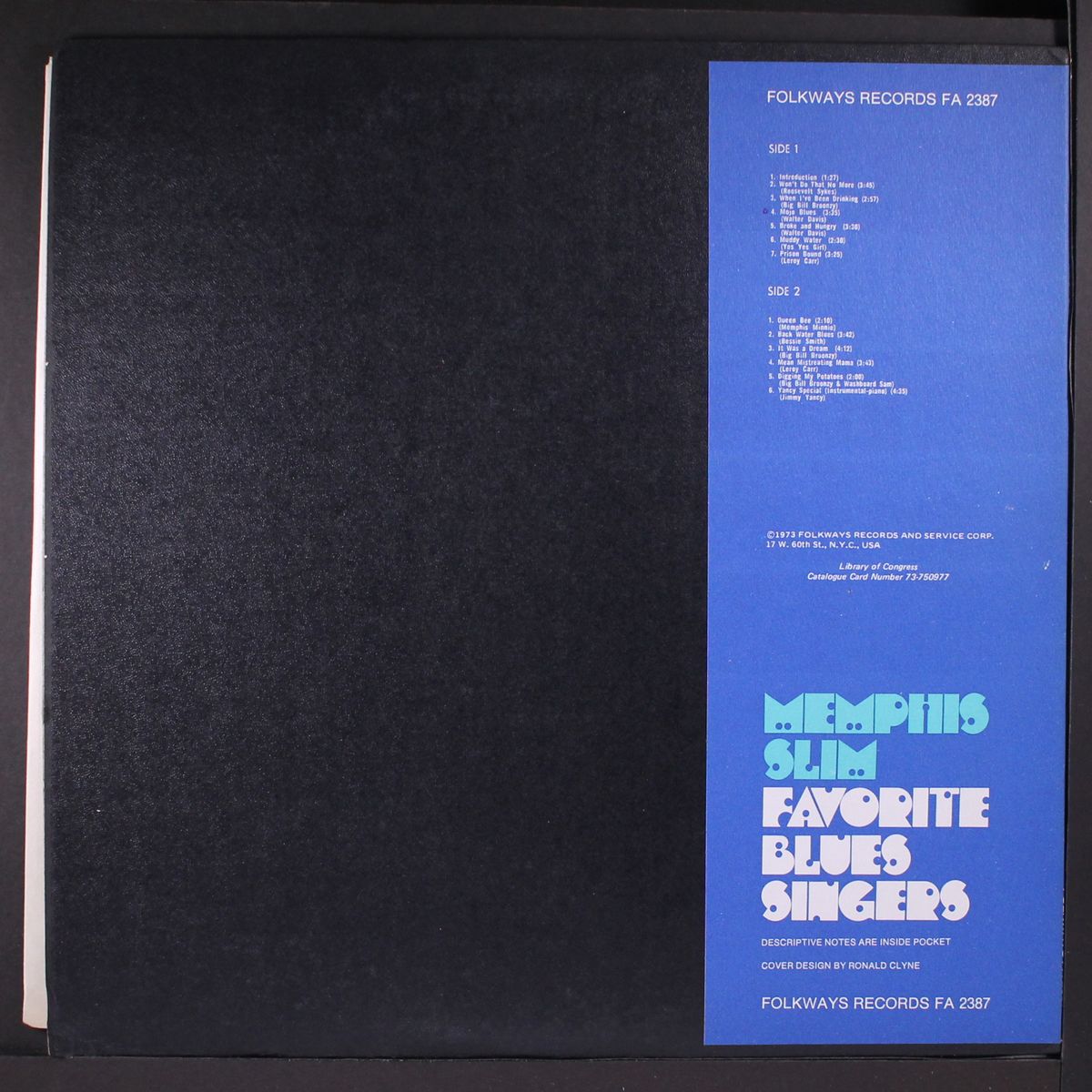 favorite blues singers by MEMPHIS SLIM