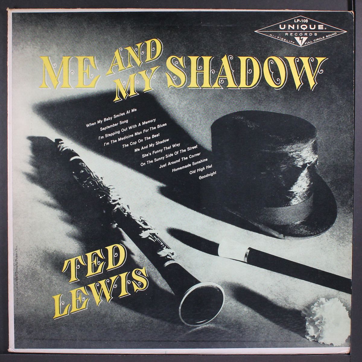 me and my shadow by TED LEWIS