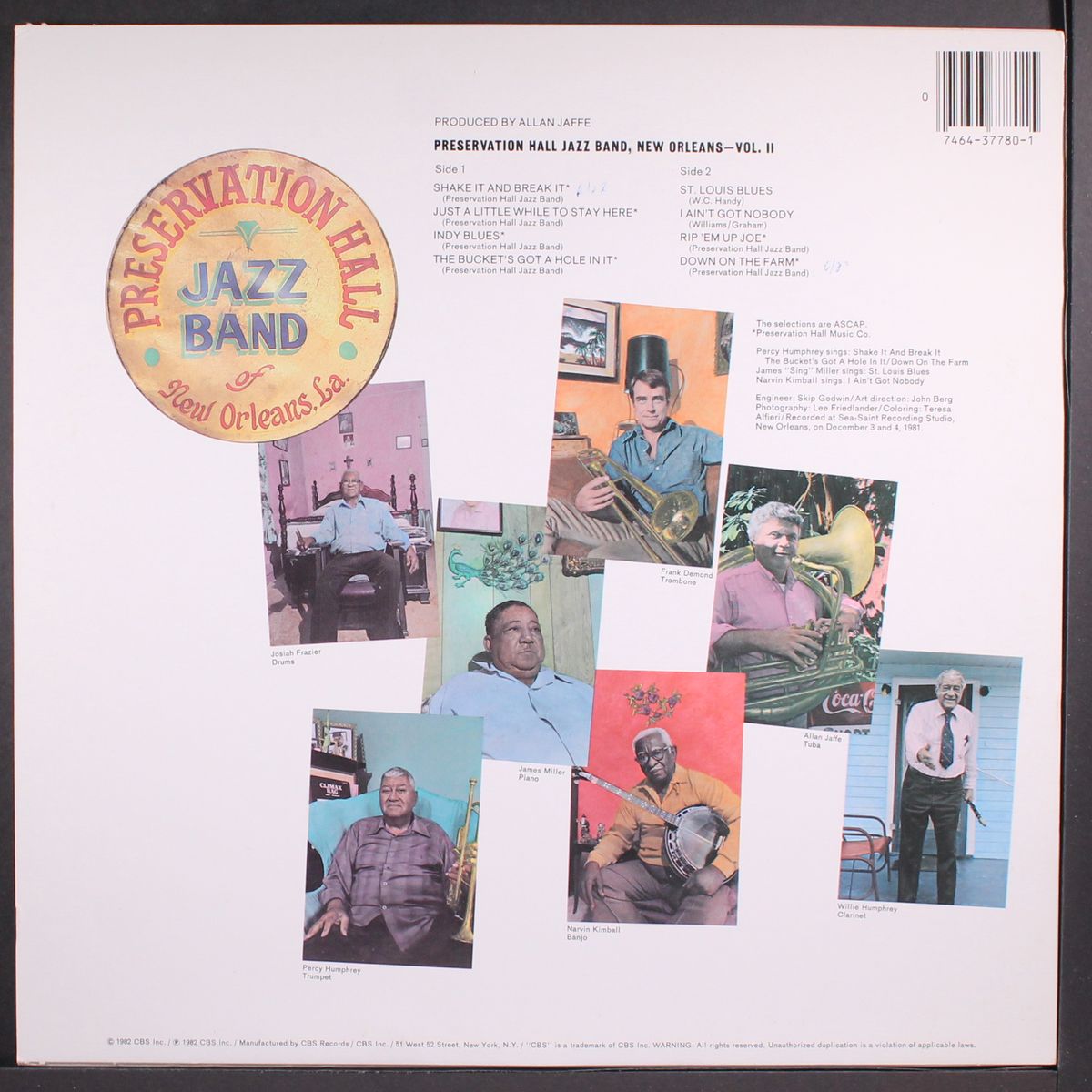 new orleans, vol. 2 by PRESERVATION HALL JAZZ BAND