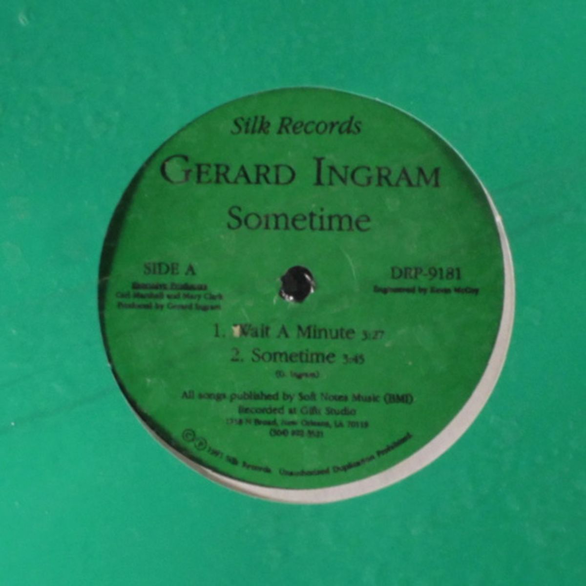 sometime / wait a minute by GERARD INGRAM