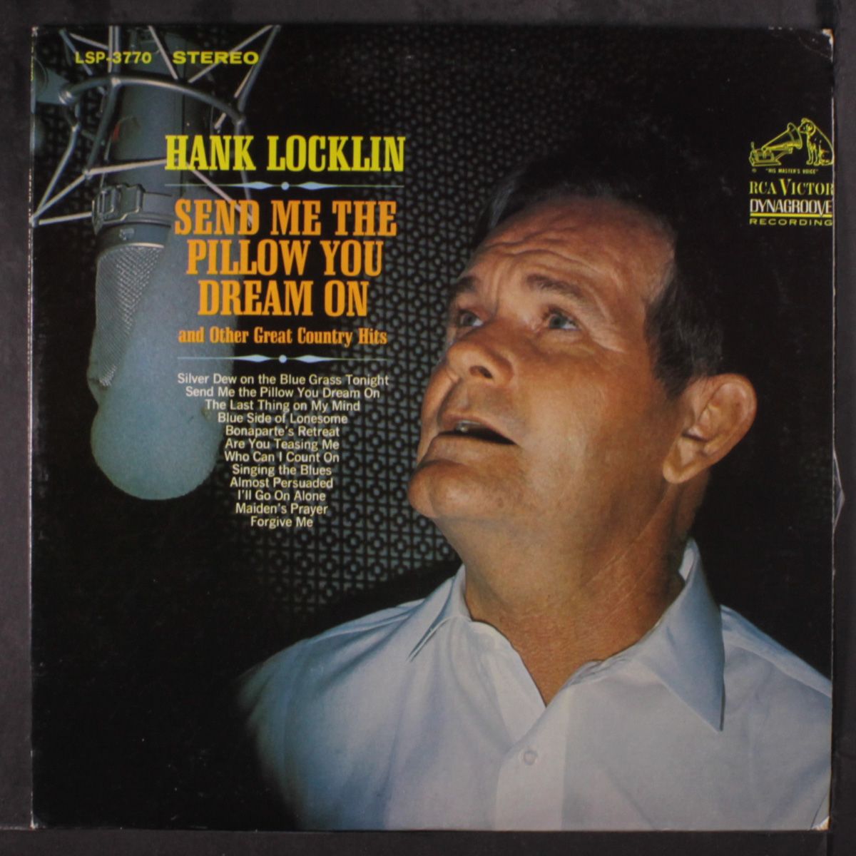send me the pillow you dream on by HANK LOCKLIN