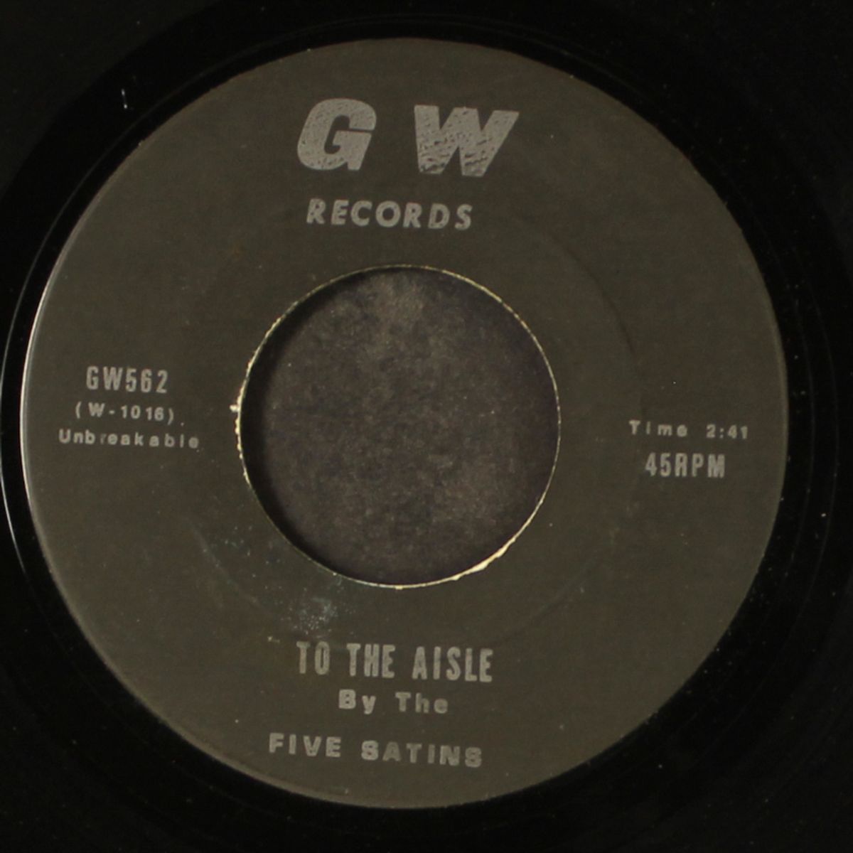 again by FIVE SATINS