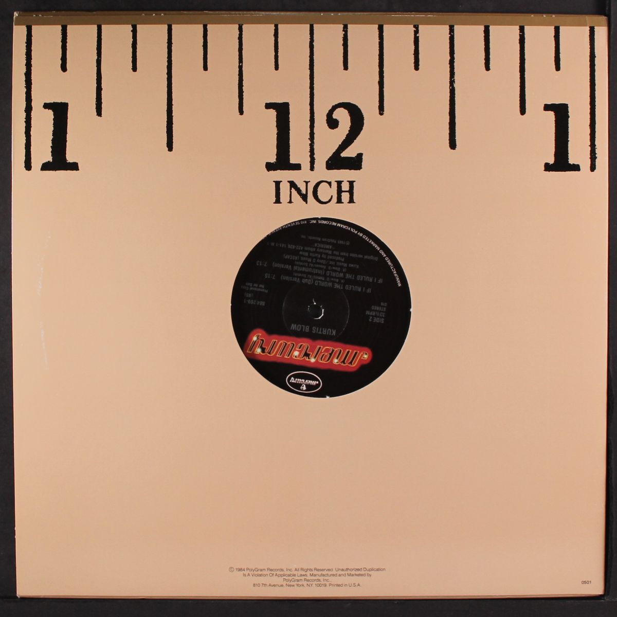 if i ruled the world / dub by KURTIS BLOW