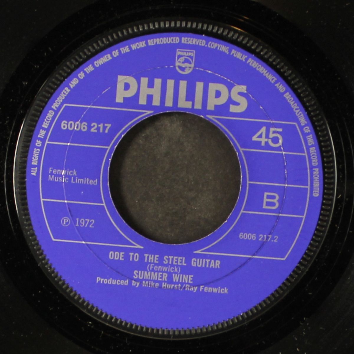 why do fools fall in love / ode to the steel guitar by SUMMER WINE