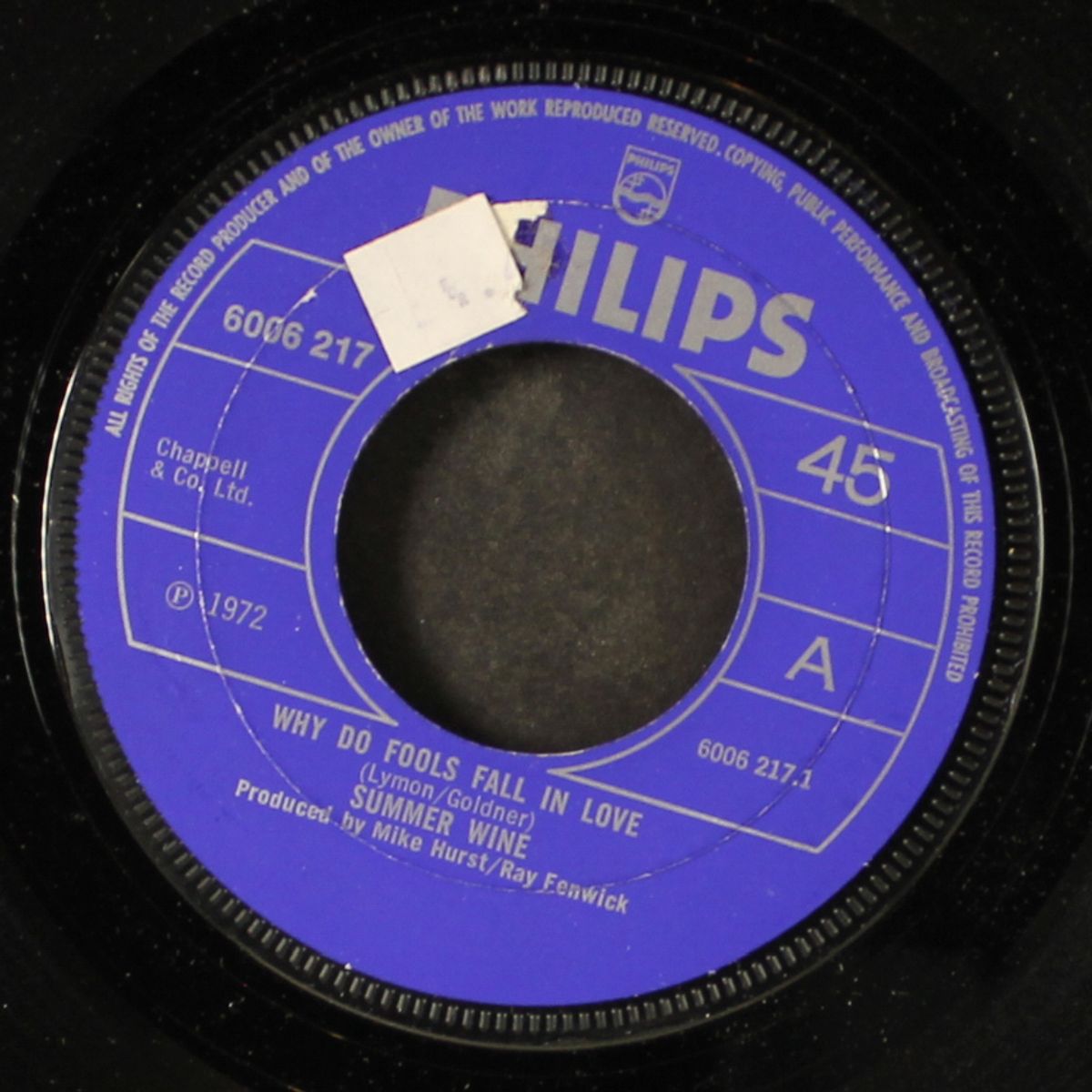 why do fools fall in love / ode to the steel guitar by SUMMER WINE