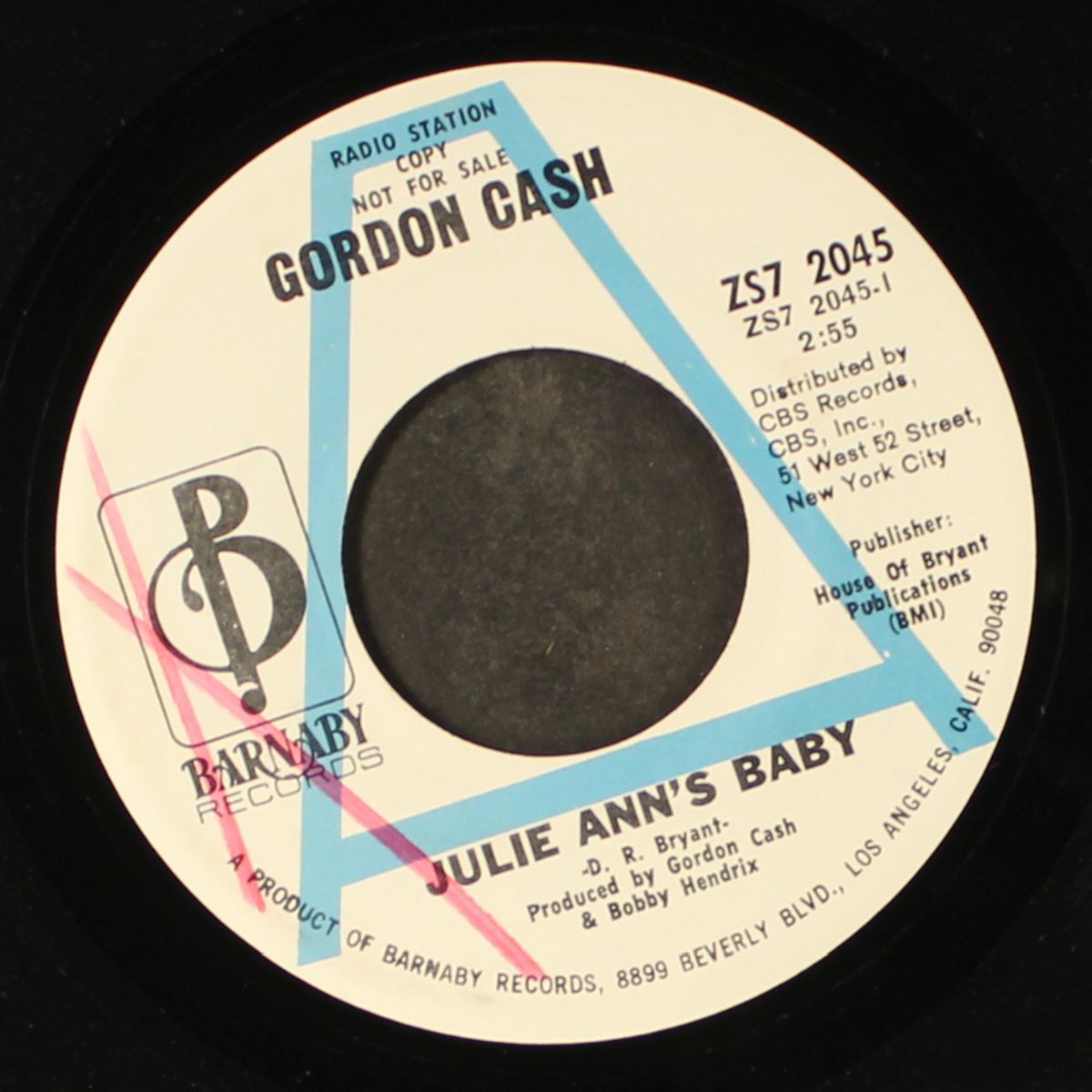 a day from georgia / julie ann's baby by GORDON CASH