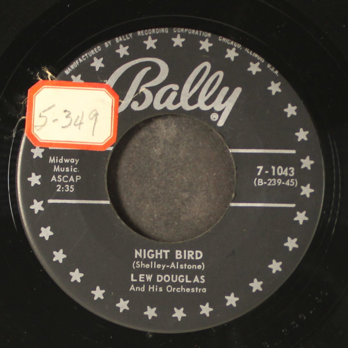 kiss bubbles / night bird by LEW DOUGLAS