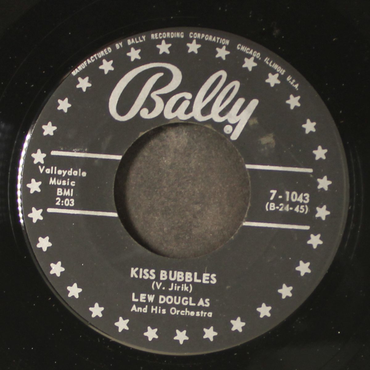 kiss bubbles / night bird by LEW DOUGLAS