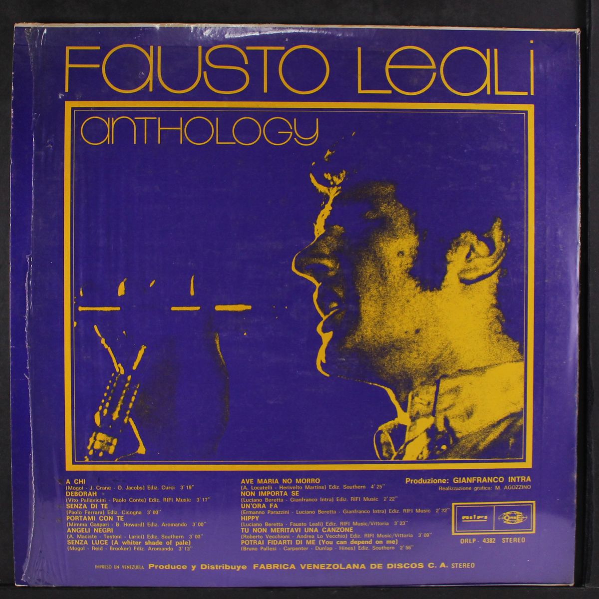 anthology by FAUSTO LEALI