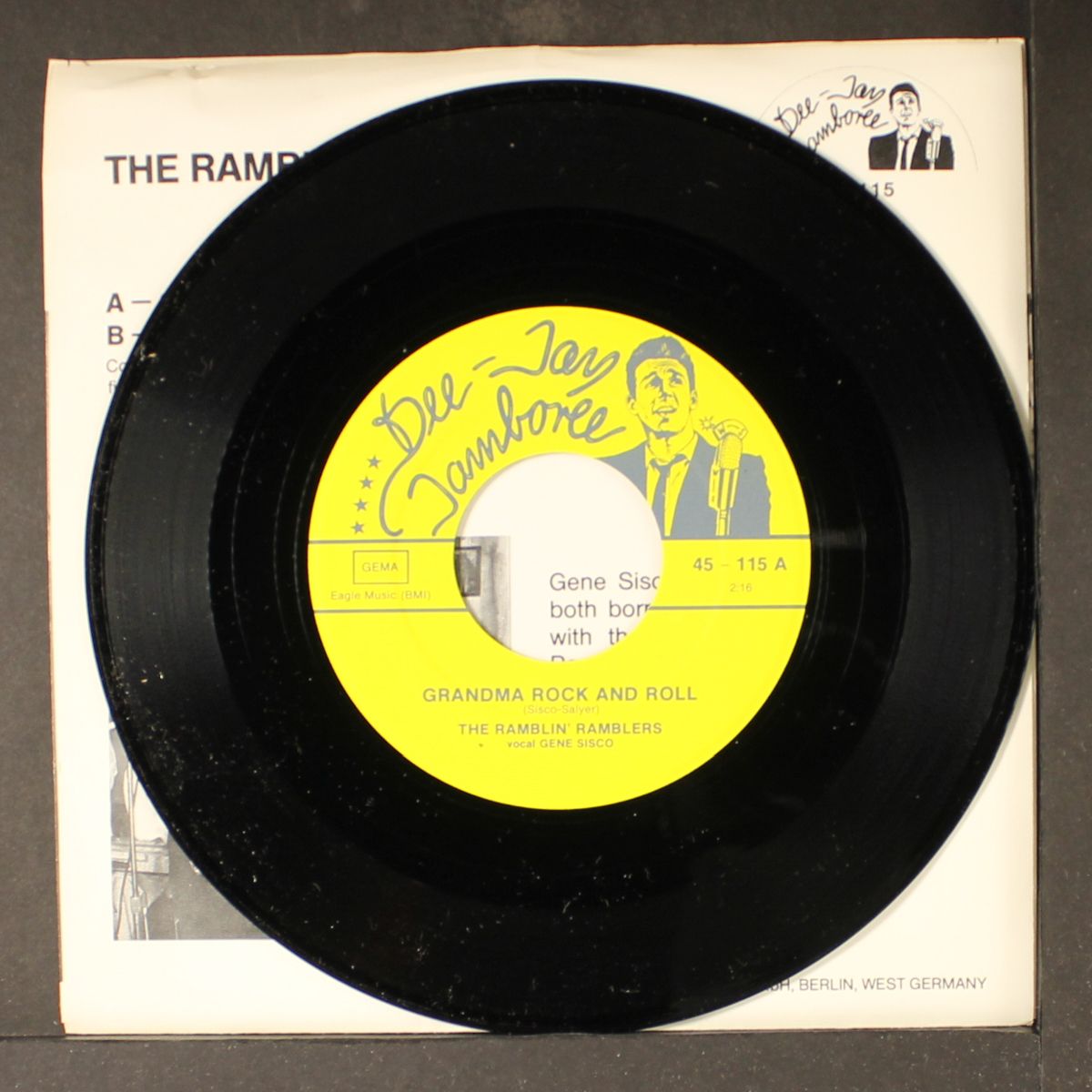 grandma rock and roll / rock and roll joys by RAMBLIN' RAMBLERS