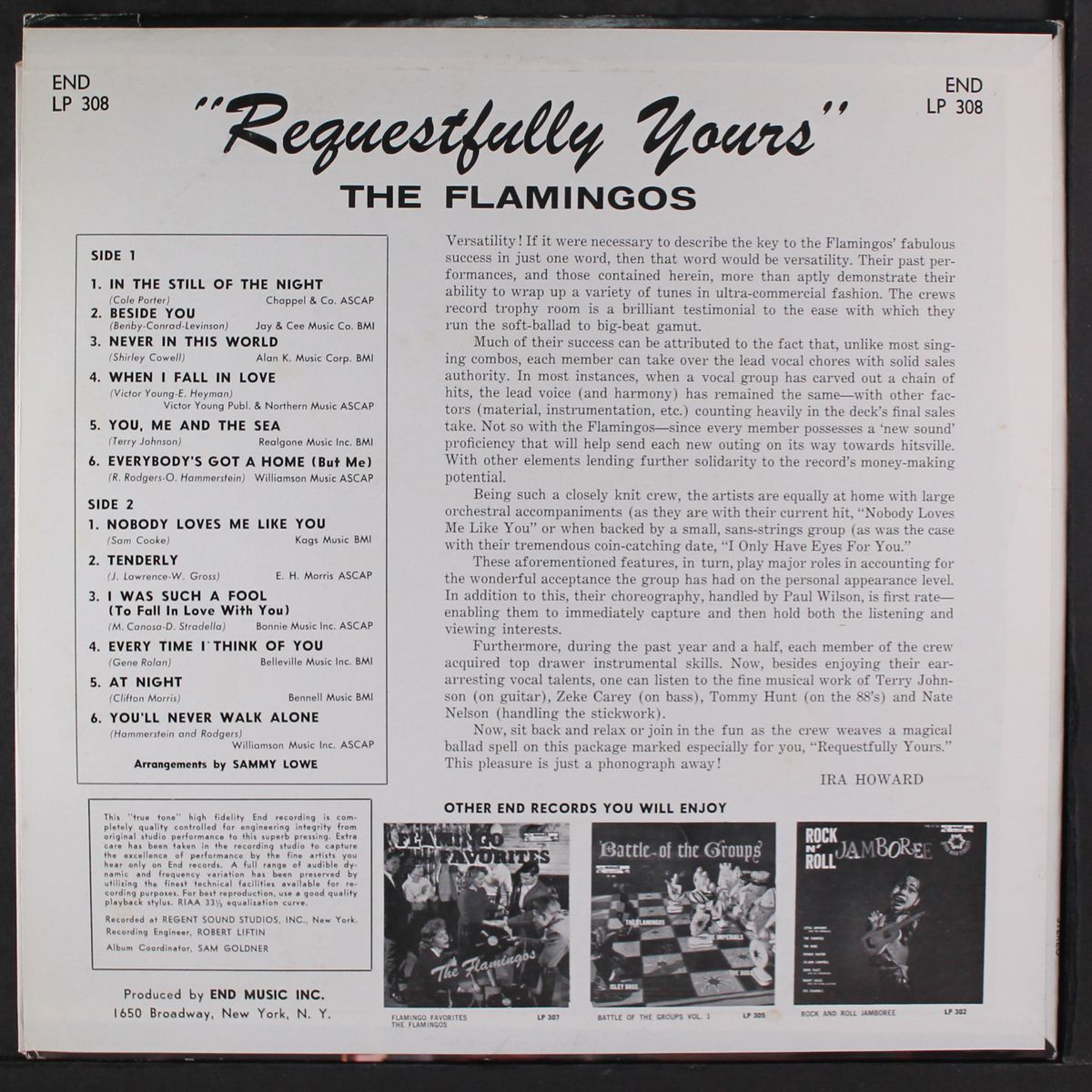 requestfully yours by FLAMINGOS