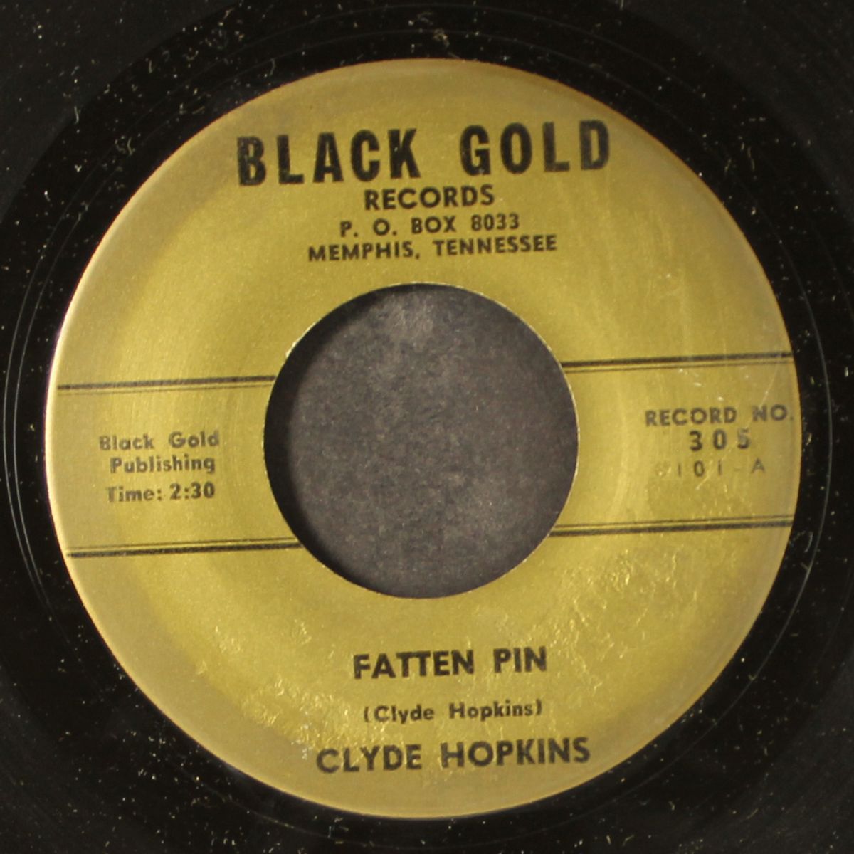 fatten pin / santa fee by CLYDE HOPKINS