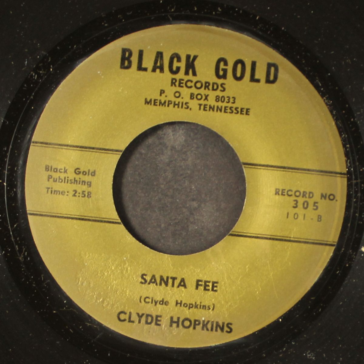 fatten pin / santa fee by CLYDE HOPKINS
