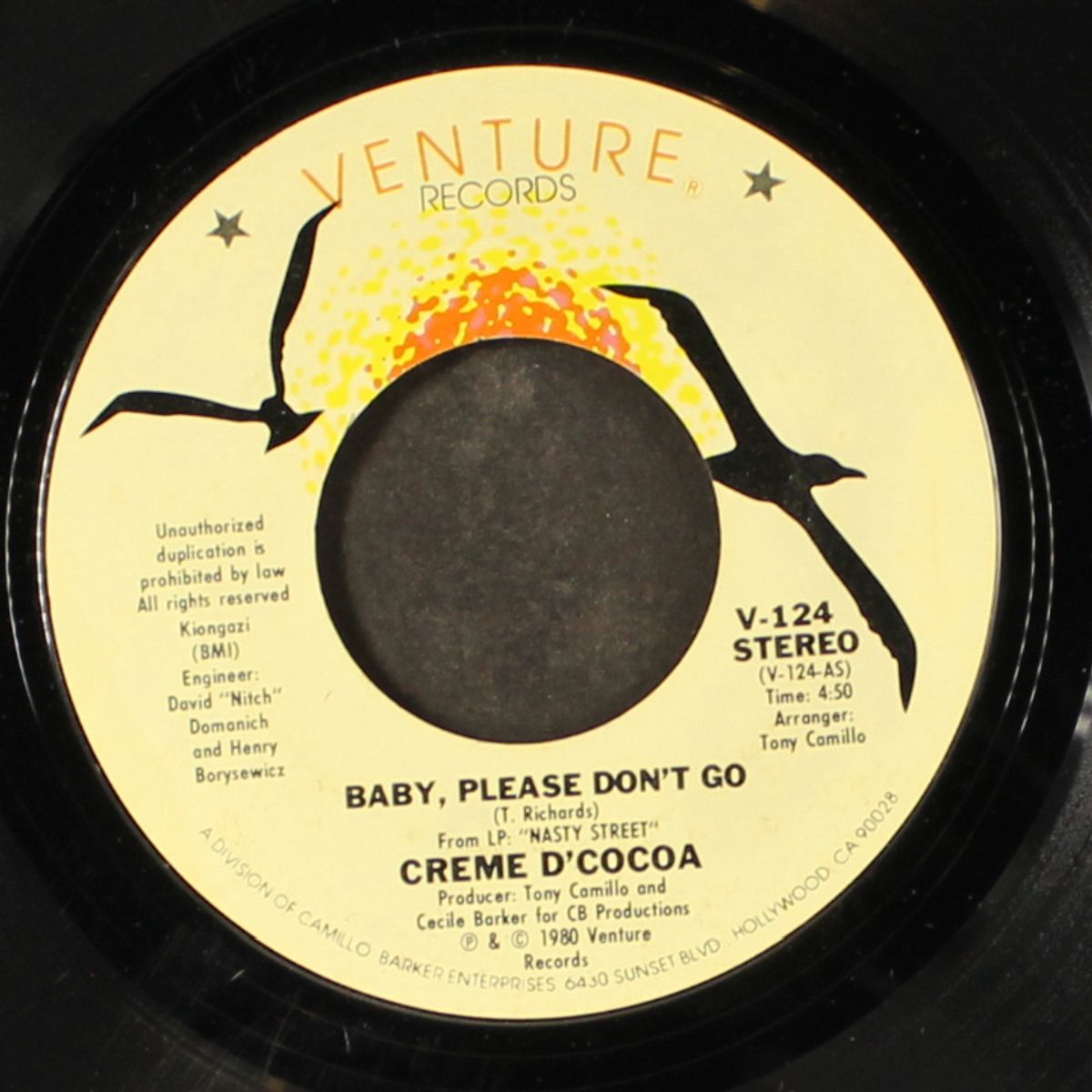 baby please don't go / nasty street by CRÈME D' COCOA