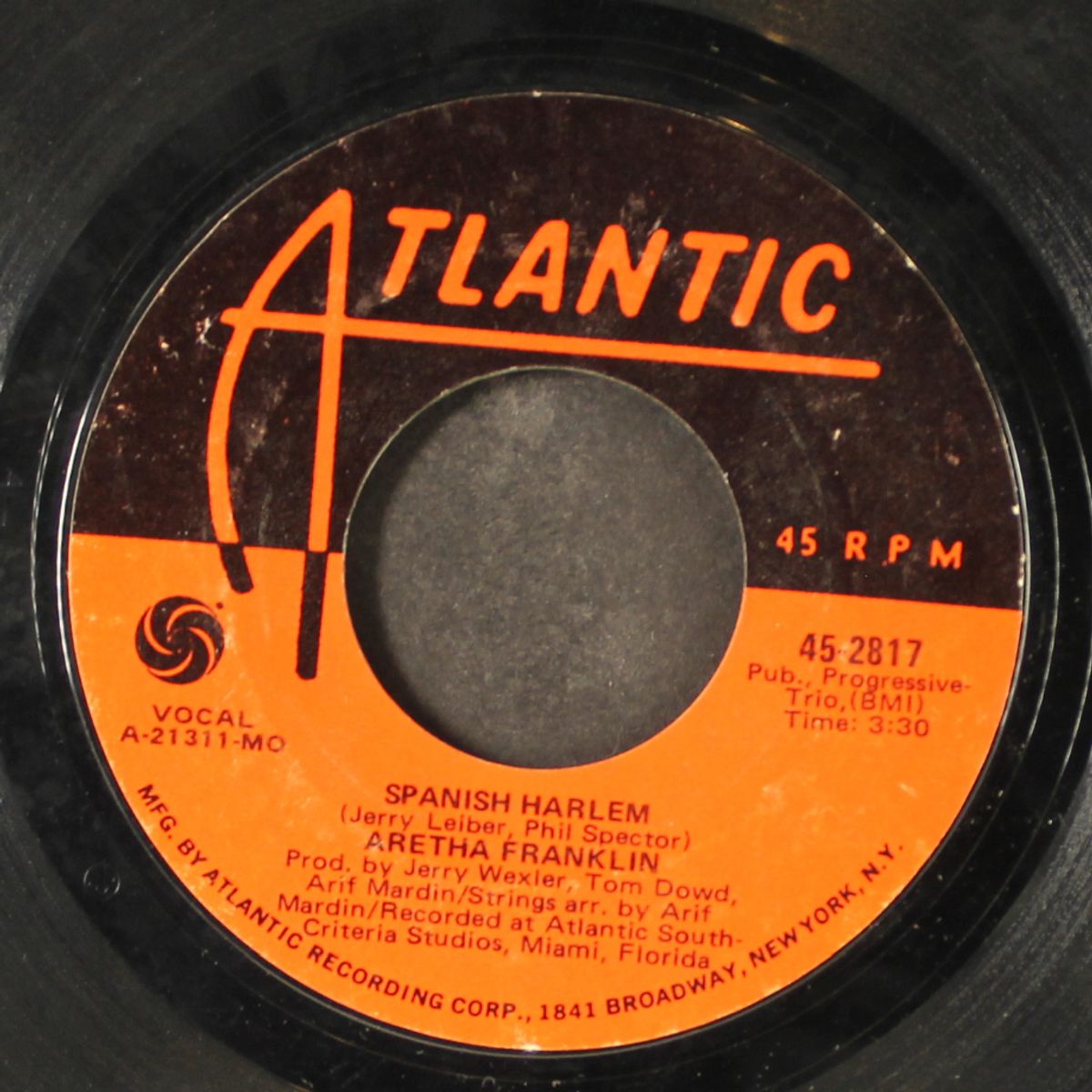 spanish harlem / lean on me by ARETHA FRANKLIN