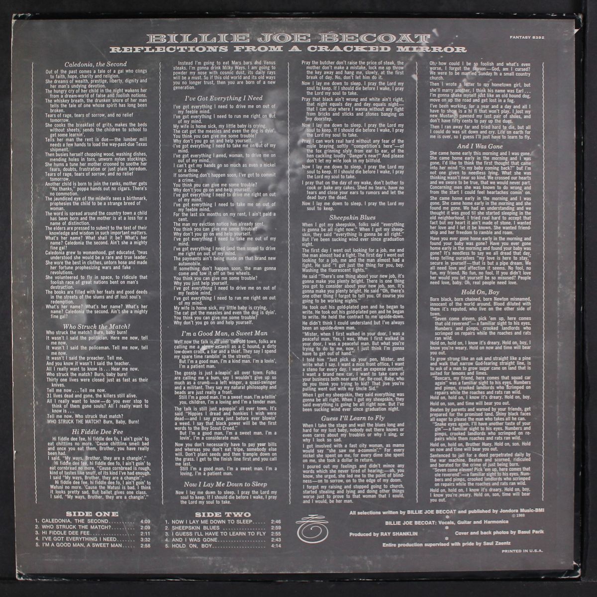 reflections from a cracked mirror by BILLIE JOE BECOAT