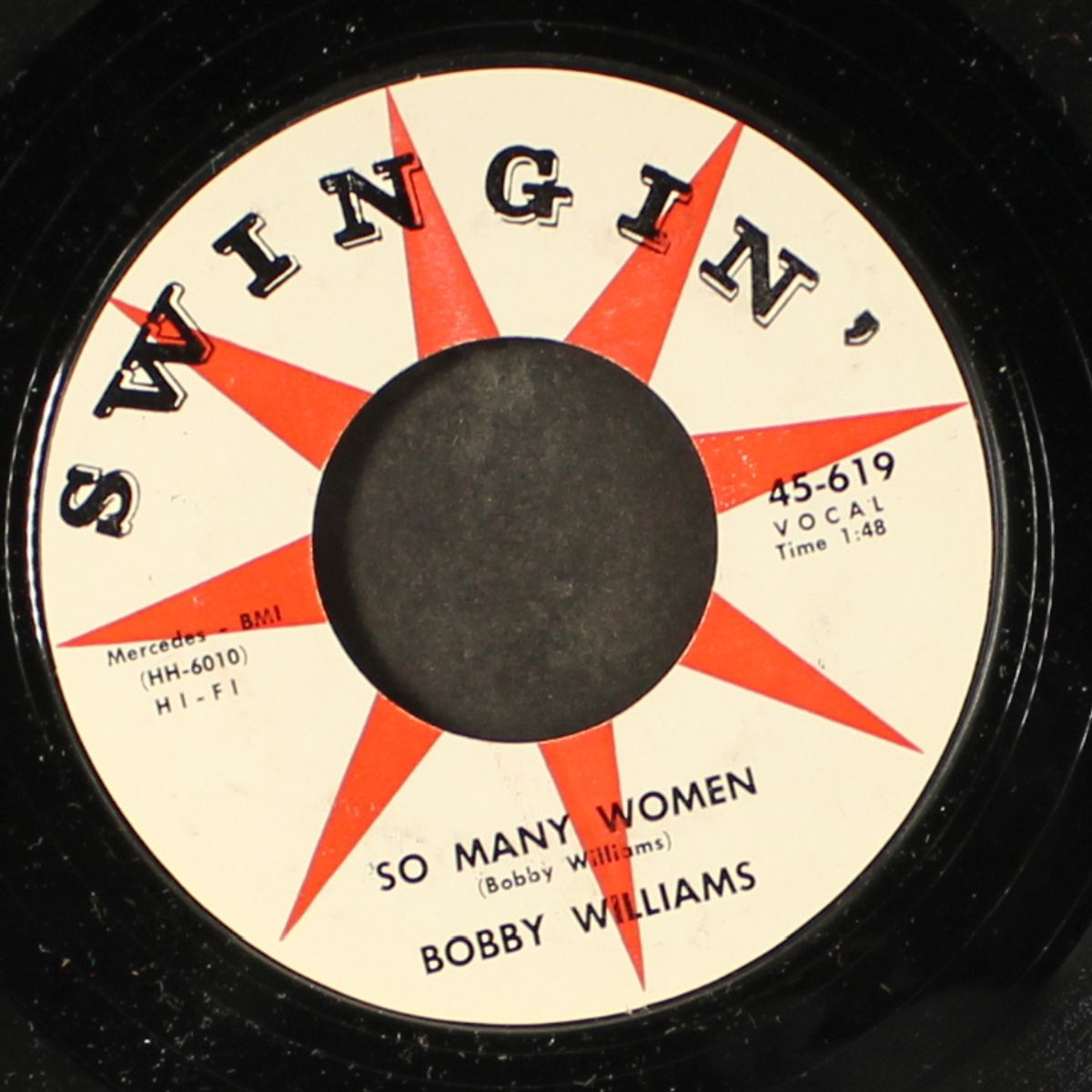 just a fool / so many women by BOBBY WILLIAMS & GROUP