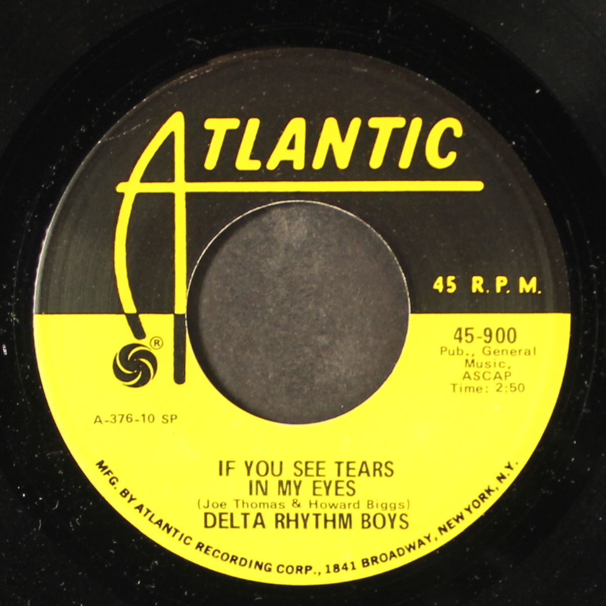 nobody knows / if you see tears in my eyes by DELTA RHYTHM BOYS