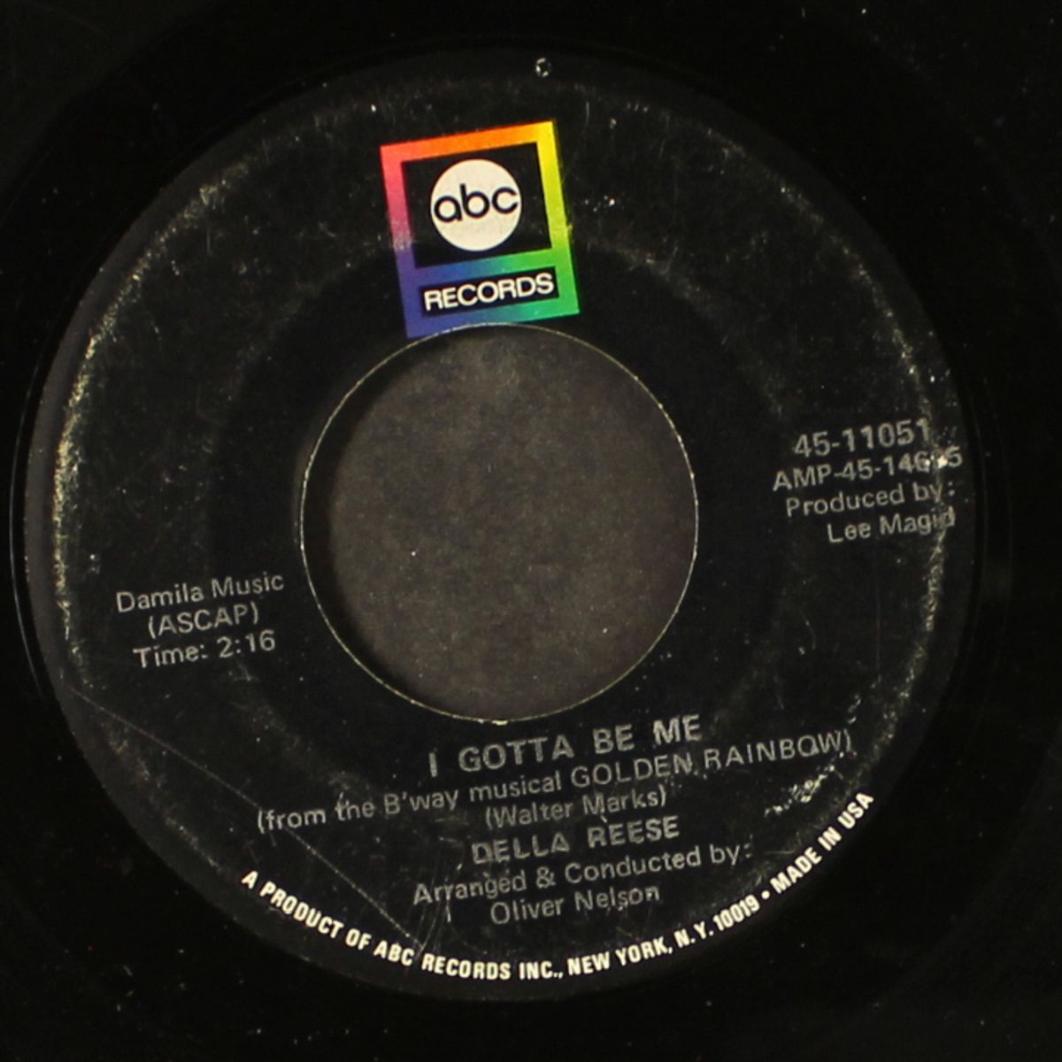 never my love / i gotta be me by DELLA REESE