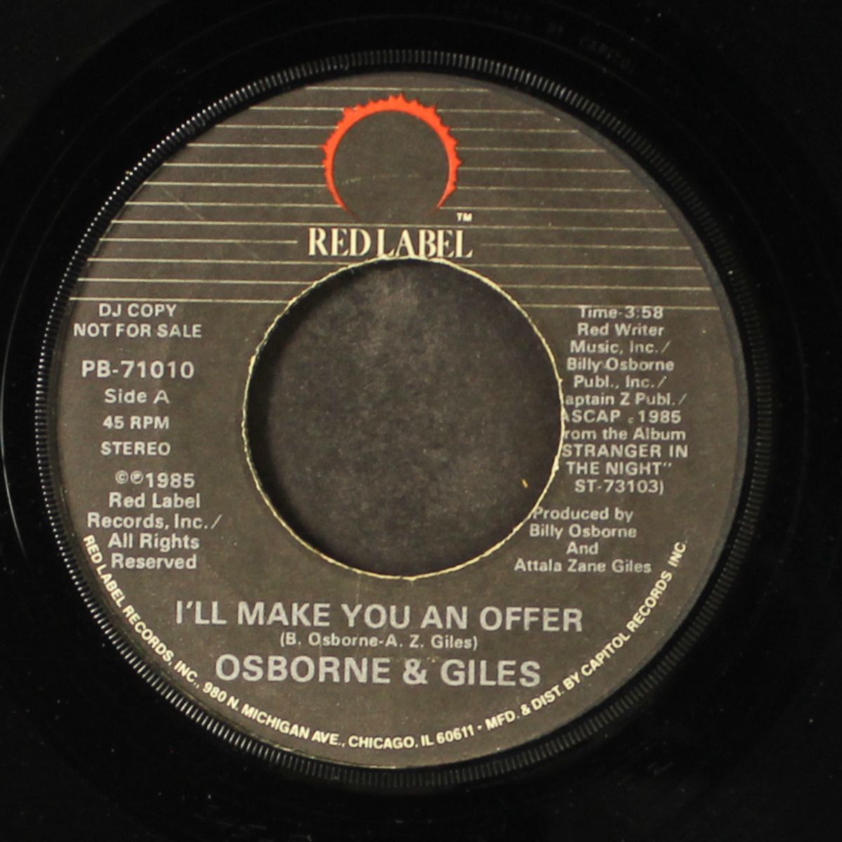 i'll make you an offer / same by OSBORNE & GILES