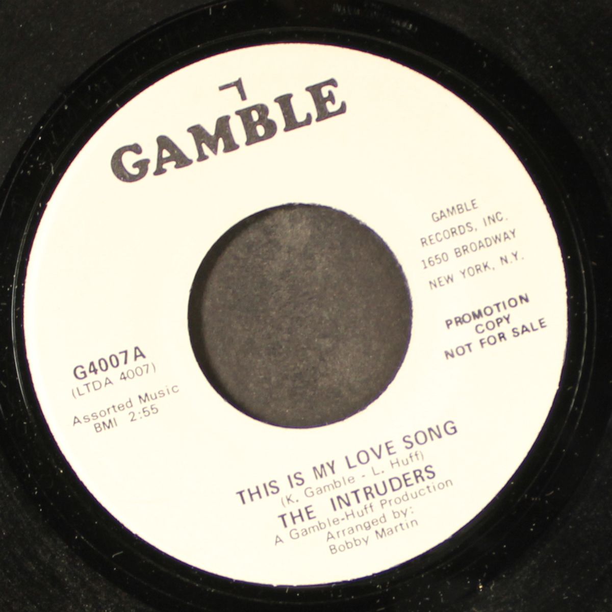 this is my love song / same by INTRUDERS