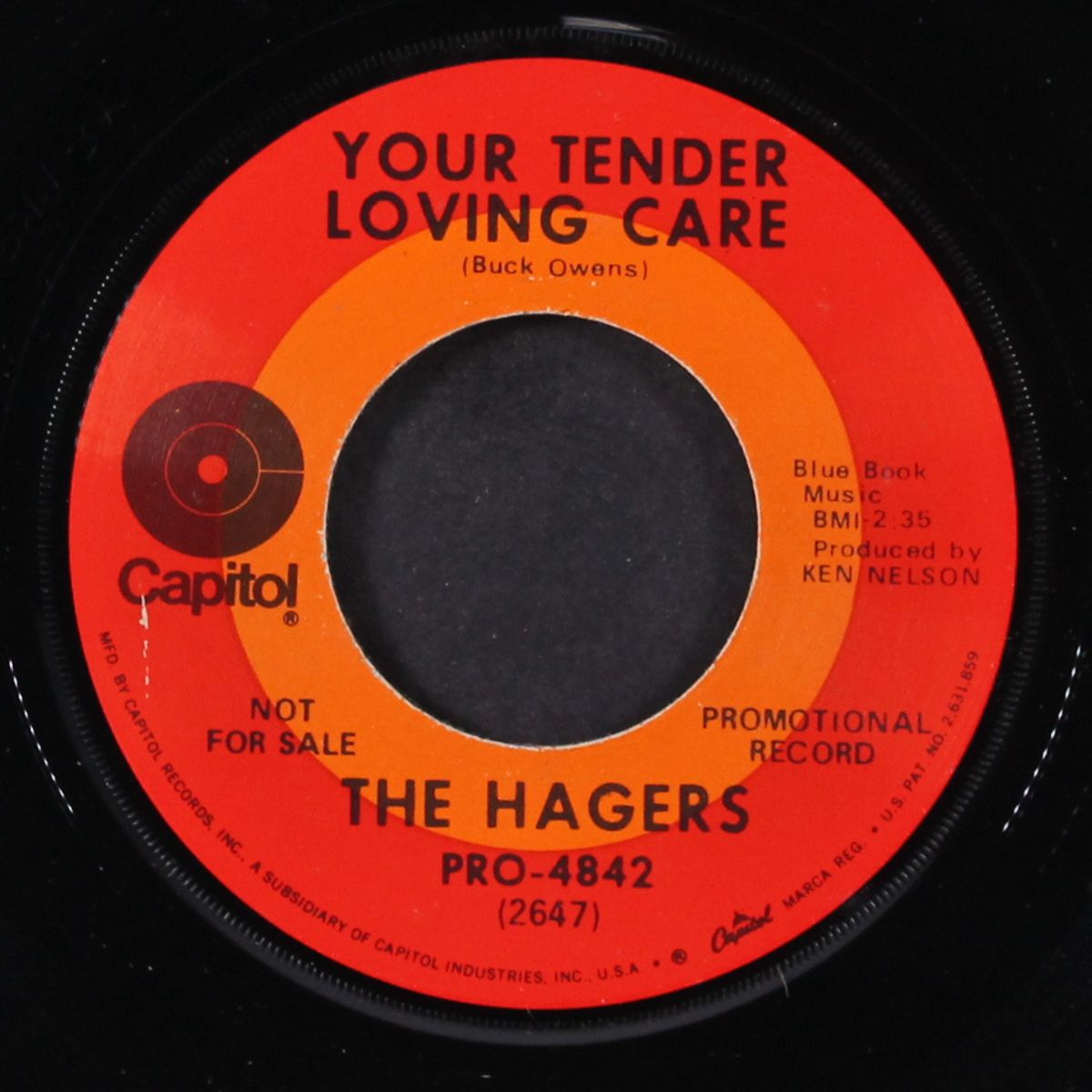gotta get to oklahoma / your tender loving care by HAGERS