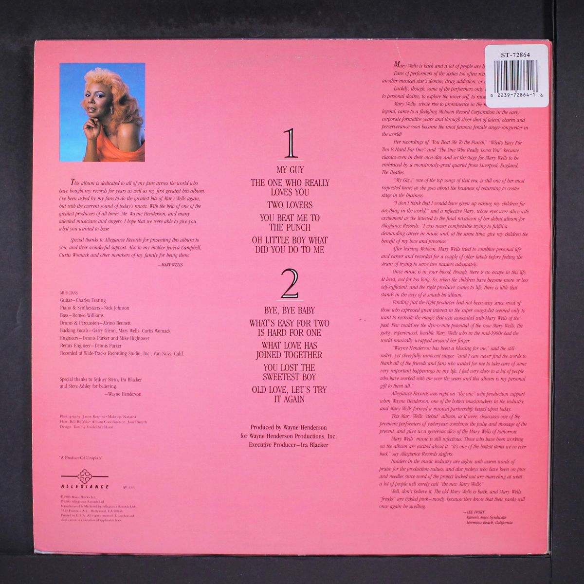 the old, the new & the best of mary wells by MARY WELLS