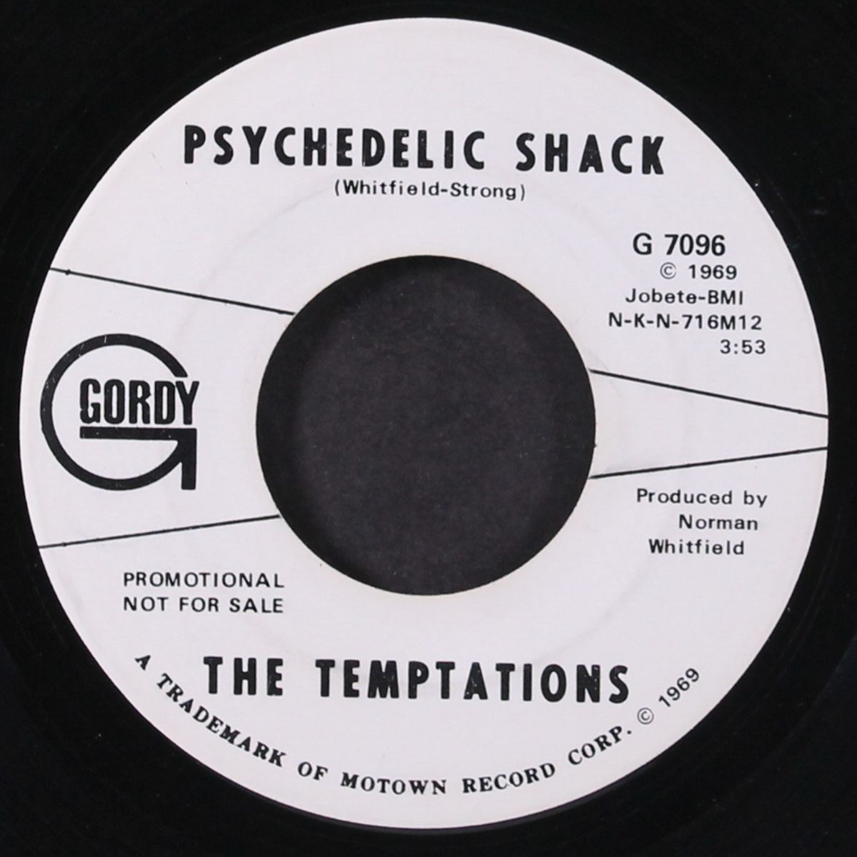 psychedelic shack / same by TEMPTATIONS