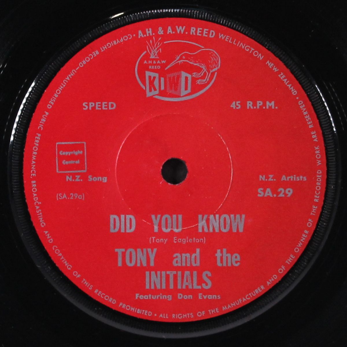 did you know / tonight by TONY & INITIALS